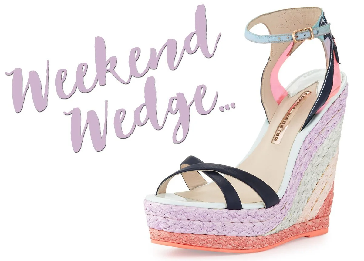 Current Obsession: The Weekend Wedge...