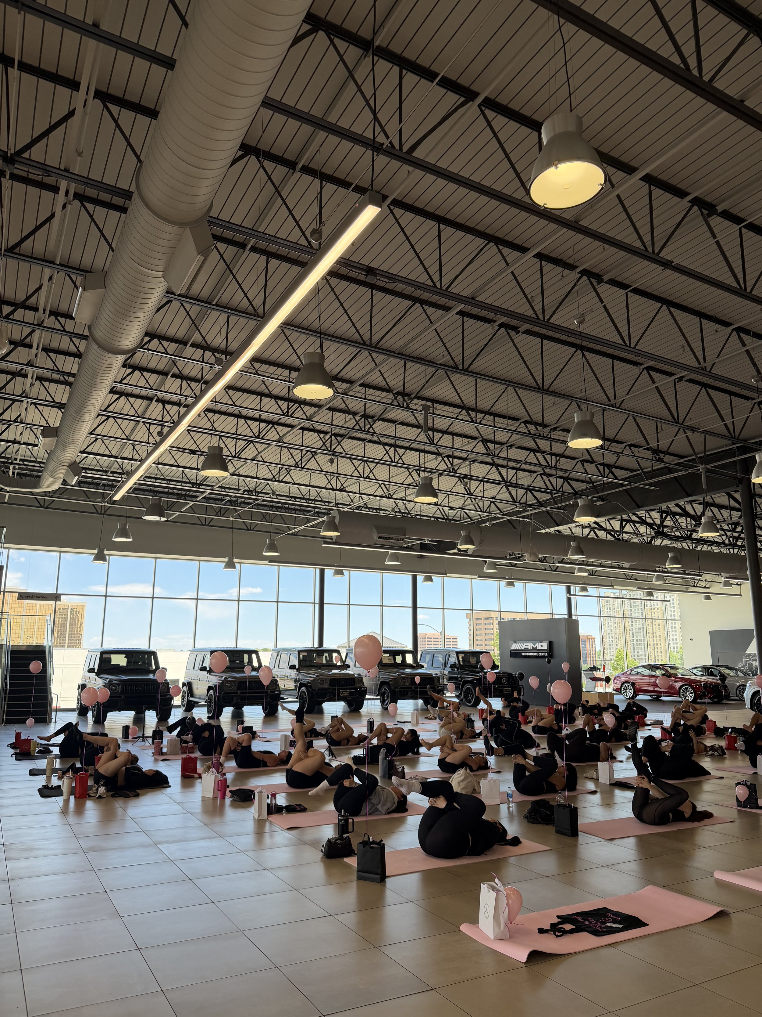Mercedes X Pretty In Pink Pilates