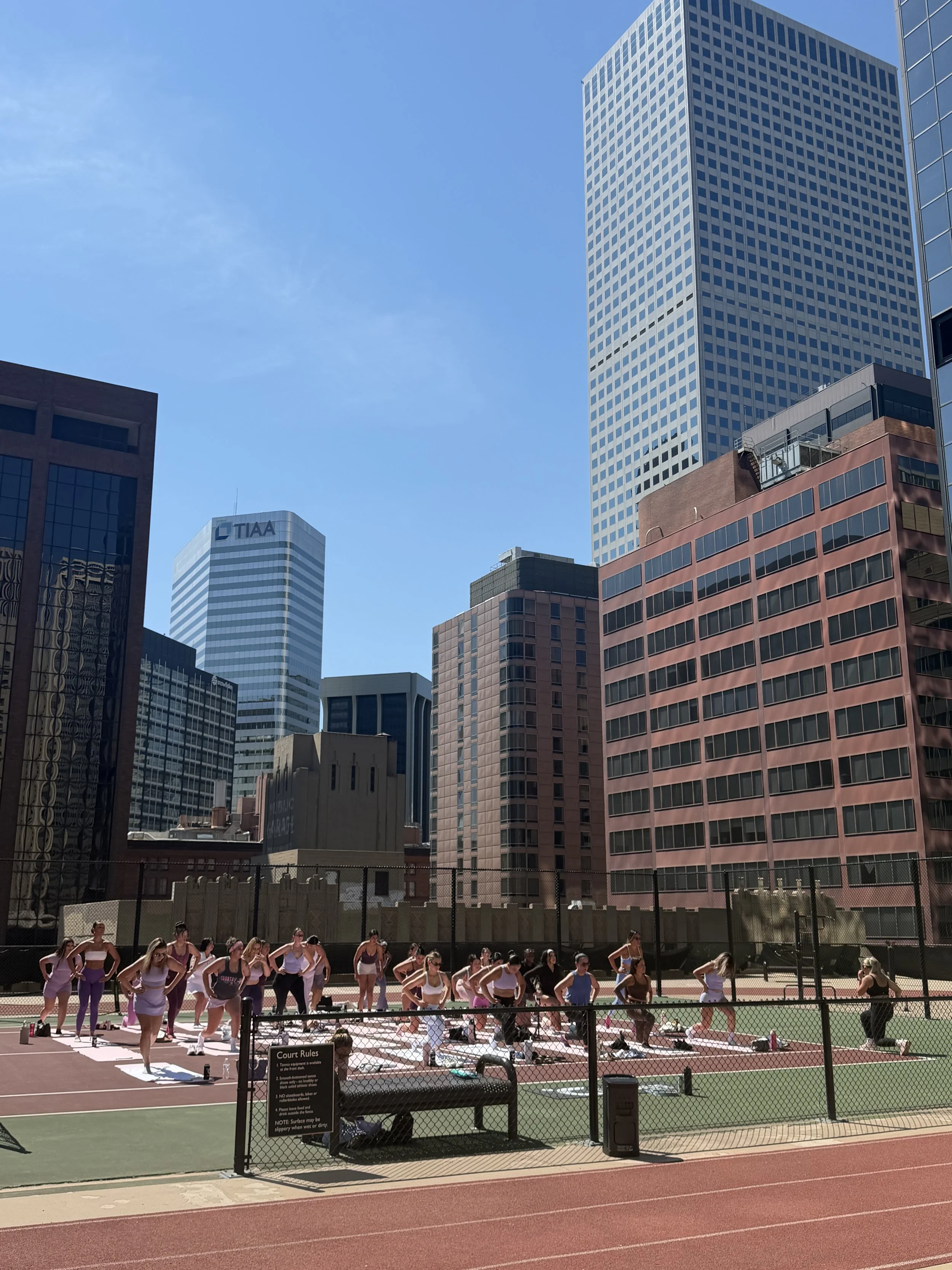 Pilates In The Sky