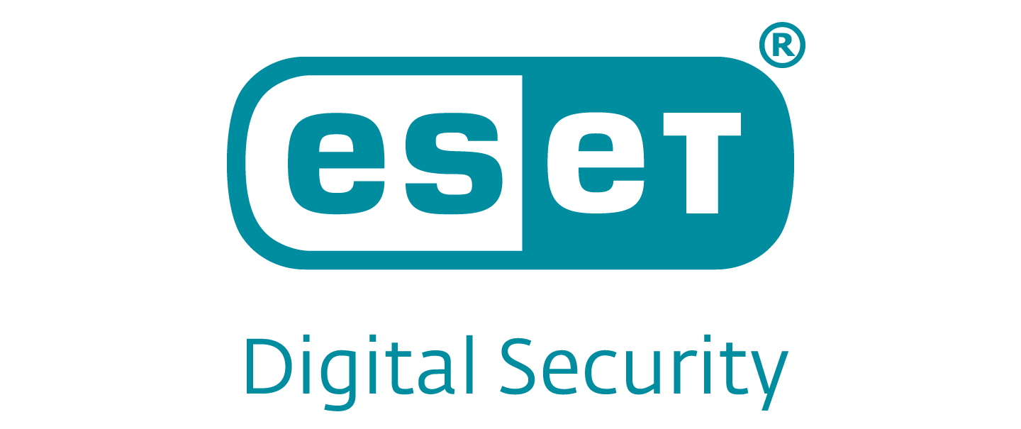 ESET digital security logo with the words 'Digital Security' underneath.