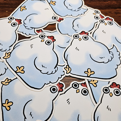 Chook! - Sticker