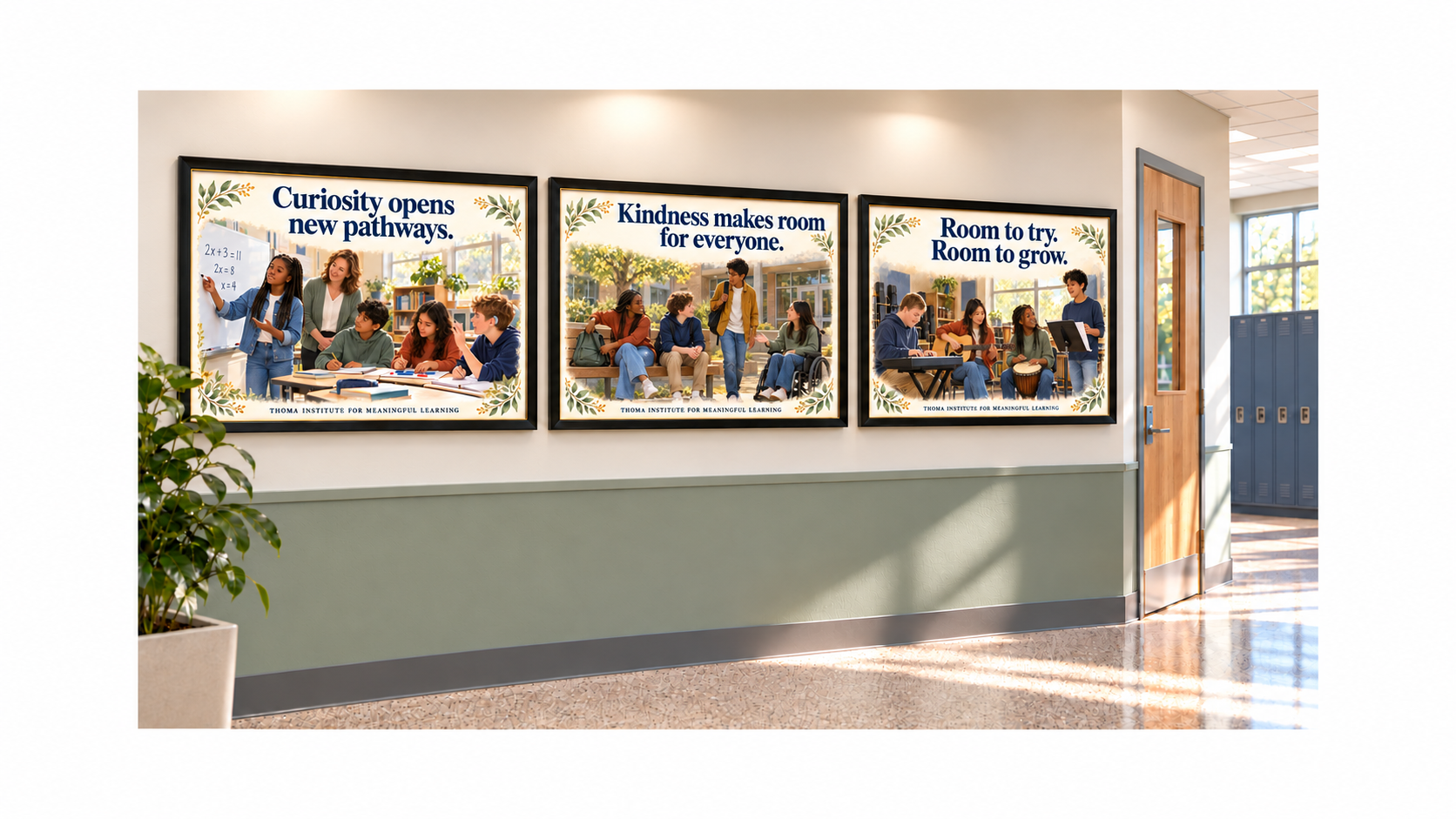 Middle School Culture Art — Collection 2 (Framed)