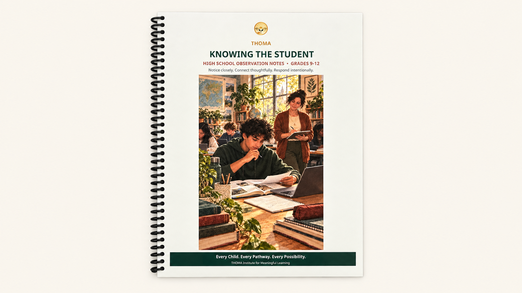 Knowing the Student — High School Observation Notes (Grades 9–12)