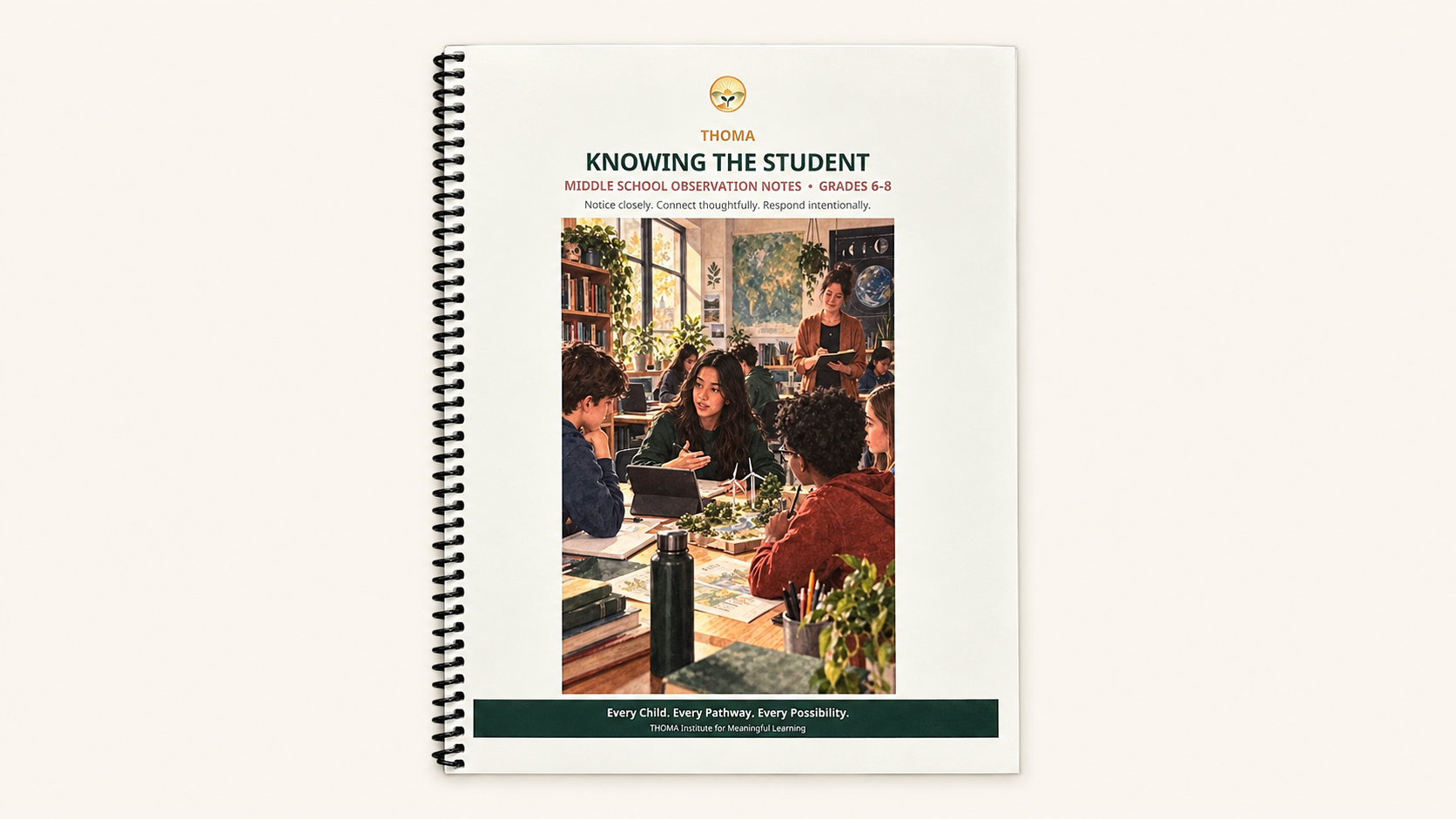 Knowing the Student — Middle School Observation Notes (Grades 6–8)