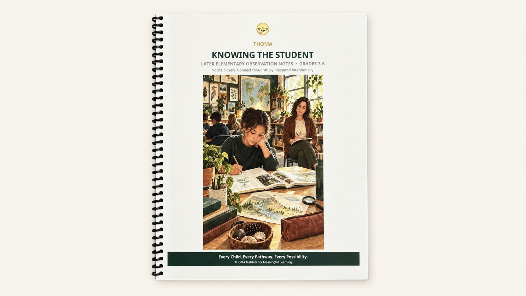 Knowing the Student — Later Elementary Observation Notes (Grades 3–6)