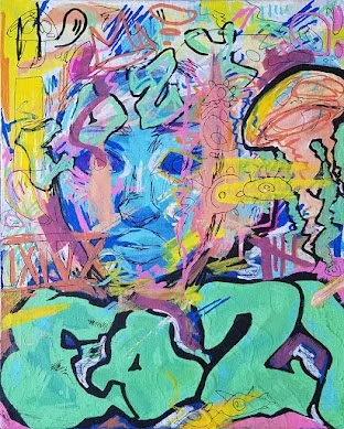 Easy, 2022
Acrylic on canvas, 10” x 8”
