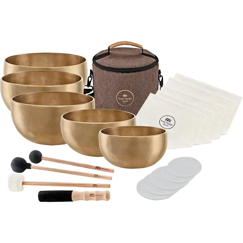 MEINL Sonic Energy 5-piece Yoga Nidra Singing Bowl Set