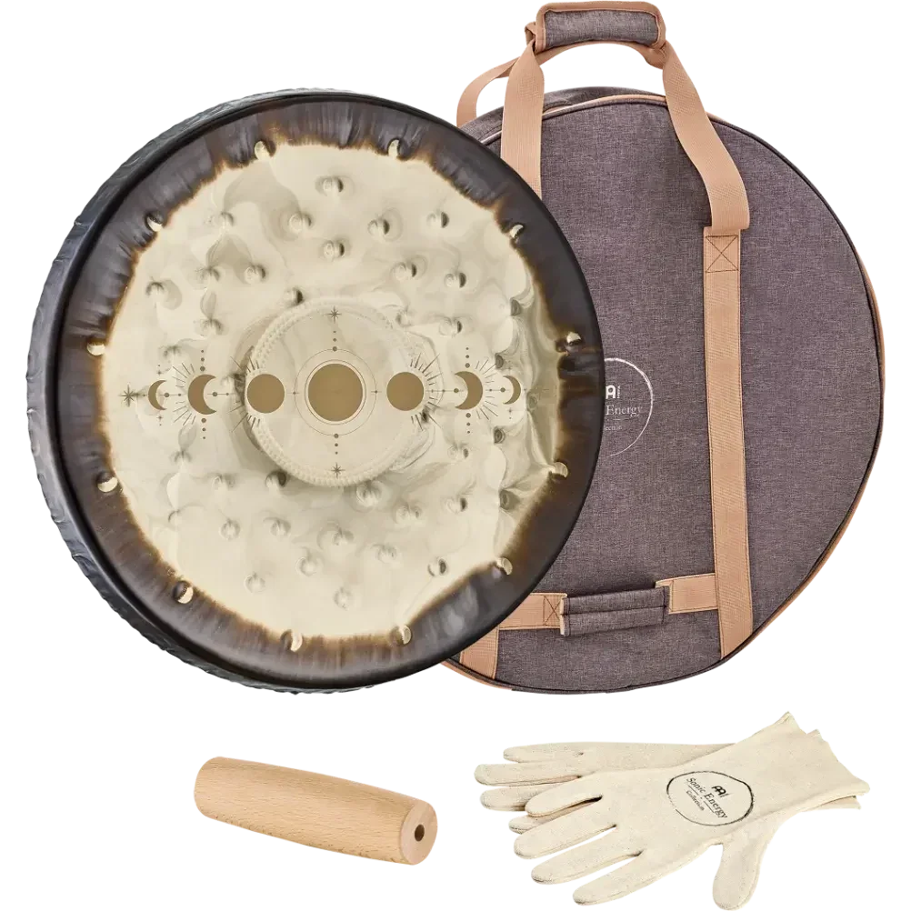 MENL 22" Sonic Energy Soundscape Gong Moon Phases Starter Set