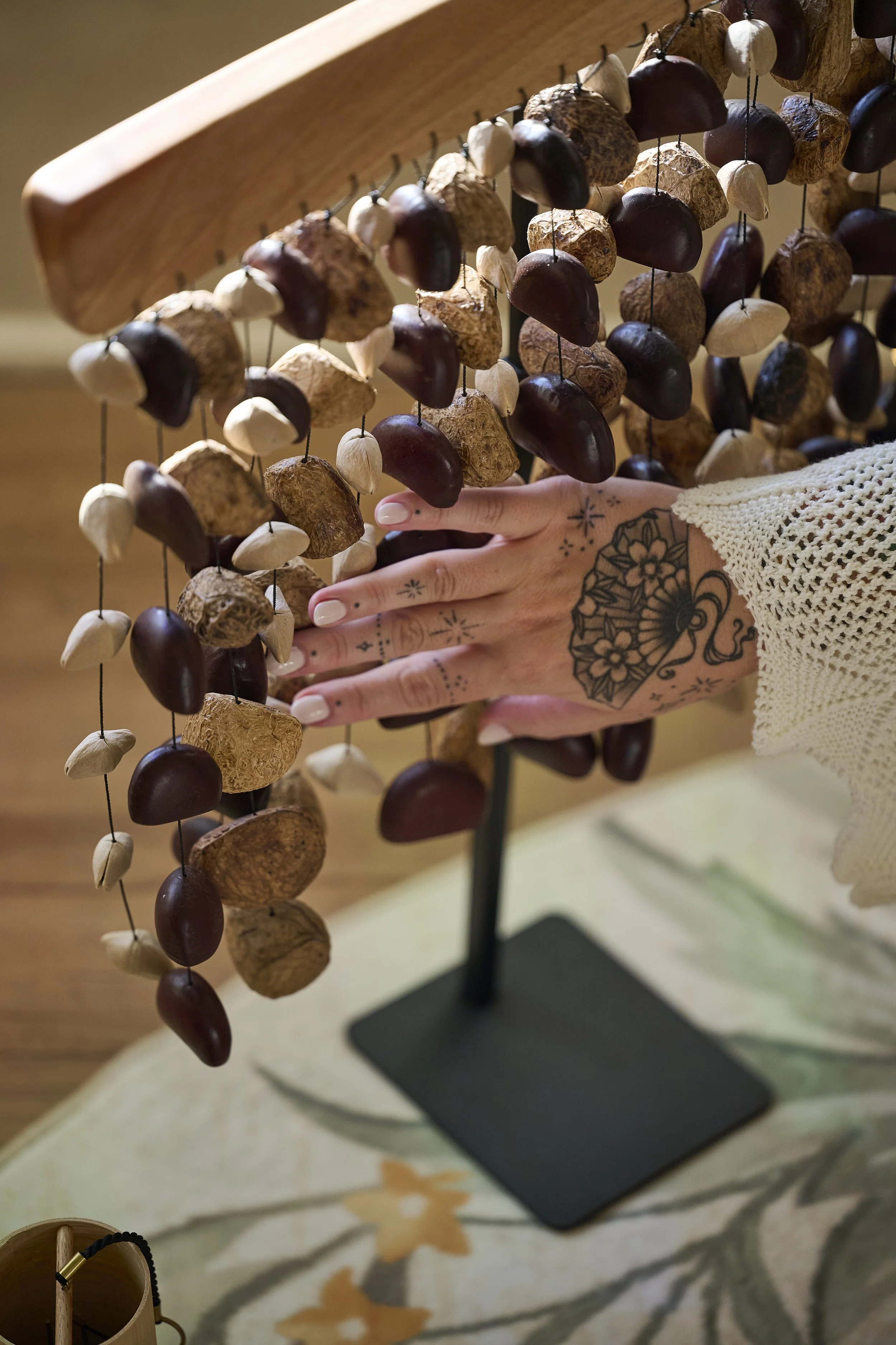MEINL Sonic Energy Mixed Seed Chimes with Stand