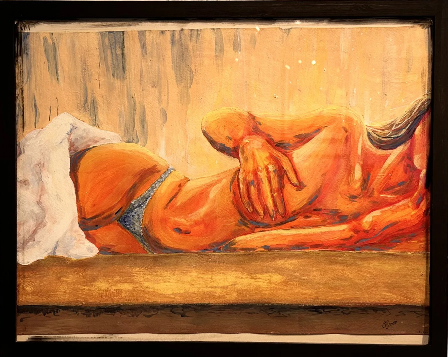 SEPIA MORNING

Acrylic on aquarelpaper
20 x 30 cm