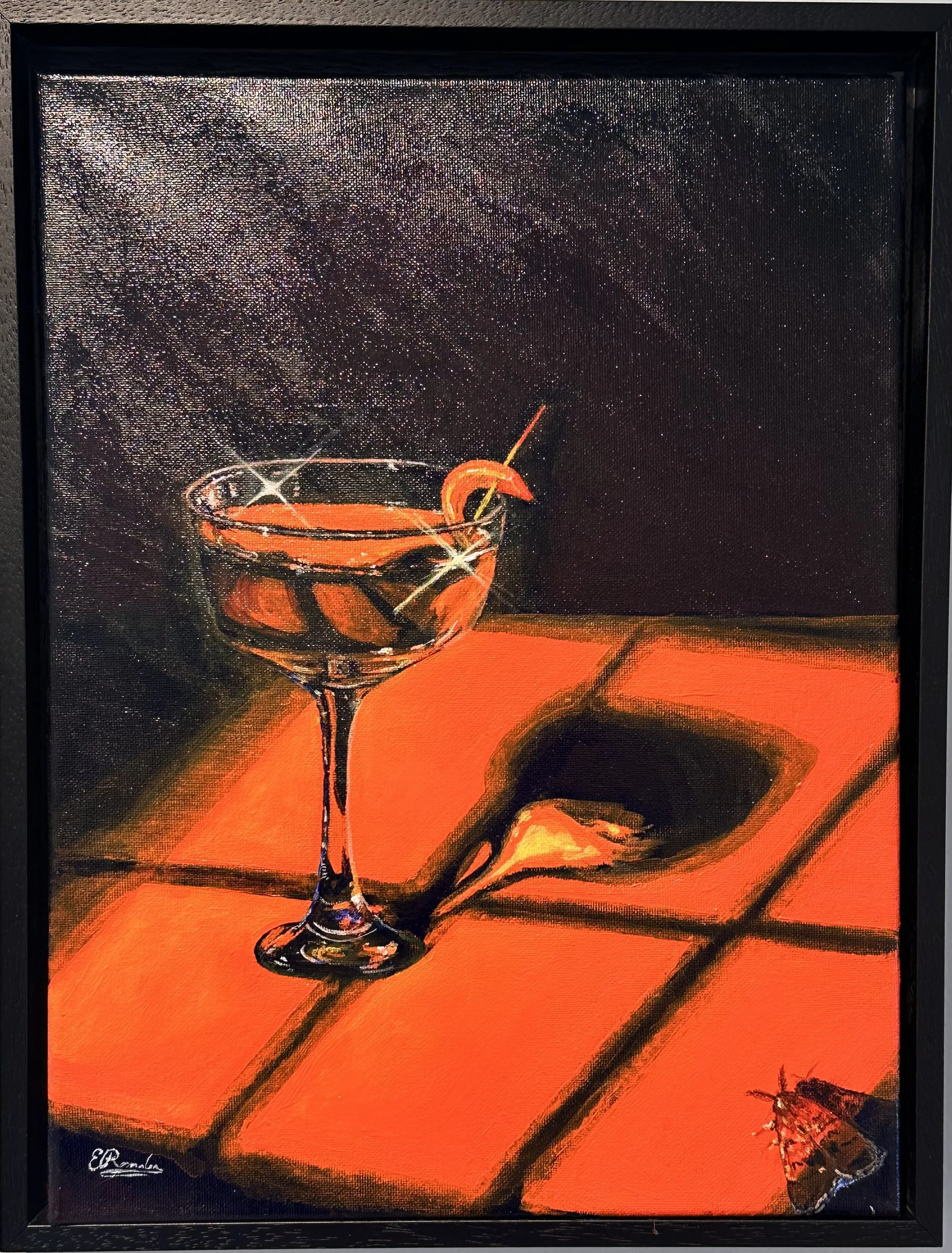 THE NIGHT MOTH 

Acrylic on black canvas
30 × 40 cm