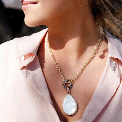 Abby+White+Mother+of+Pearl+Golden+Pendant+Necklace+%E2%80%93+Barse+Jewelry-4.png