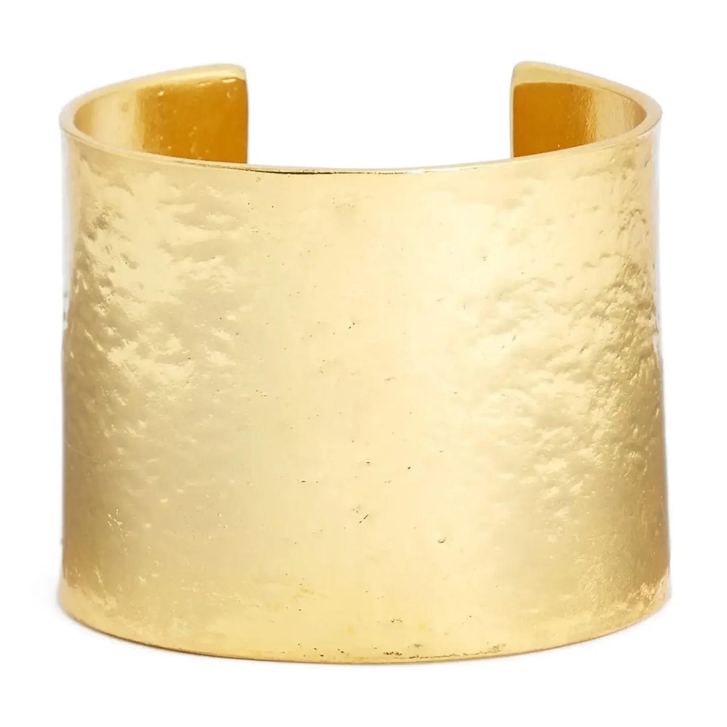 TEXTURE CUFF BRACELET 24K PLATED