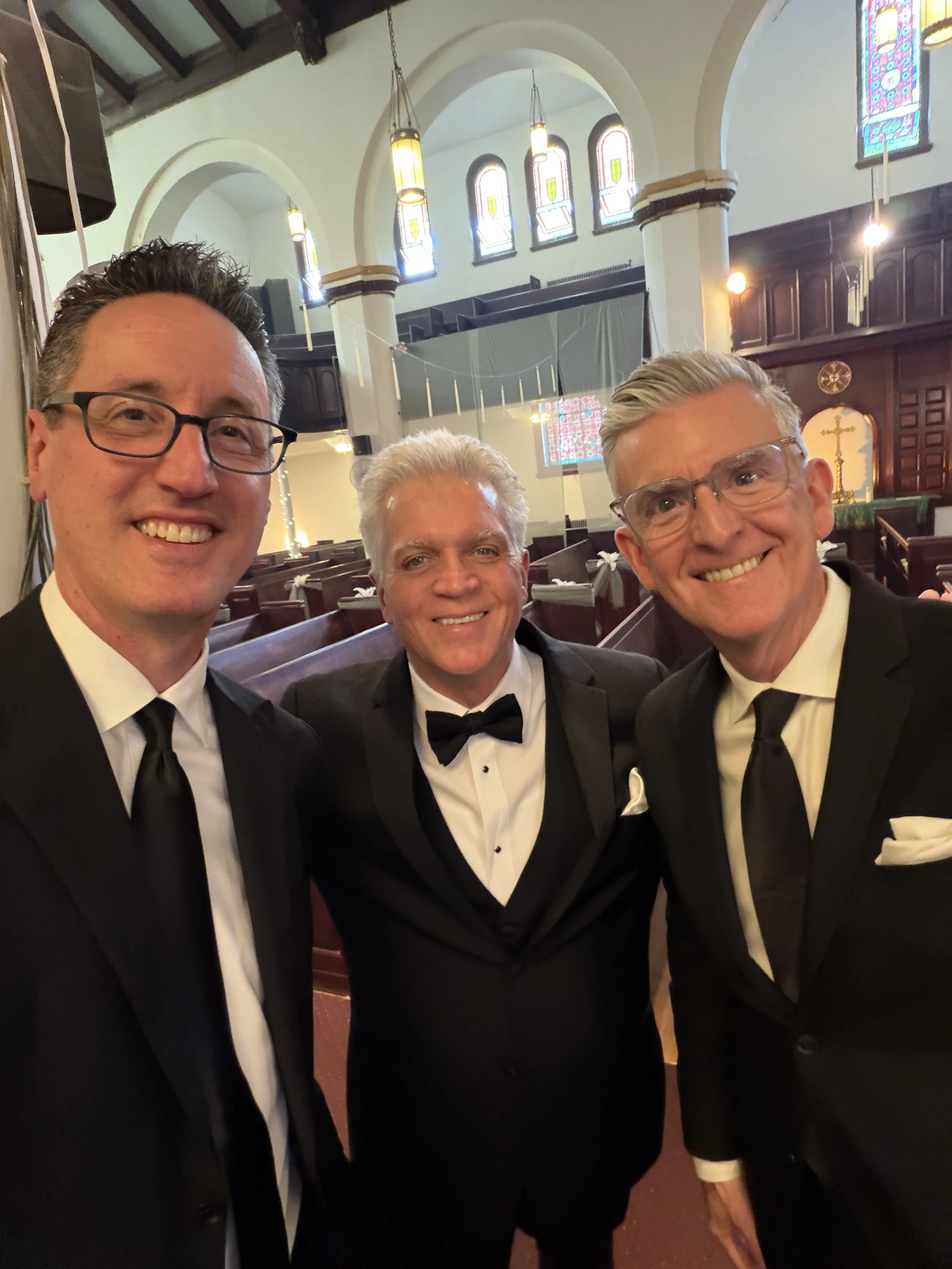 At Paul's daughter, Natalie's wedding
