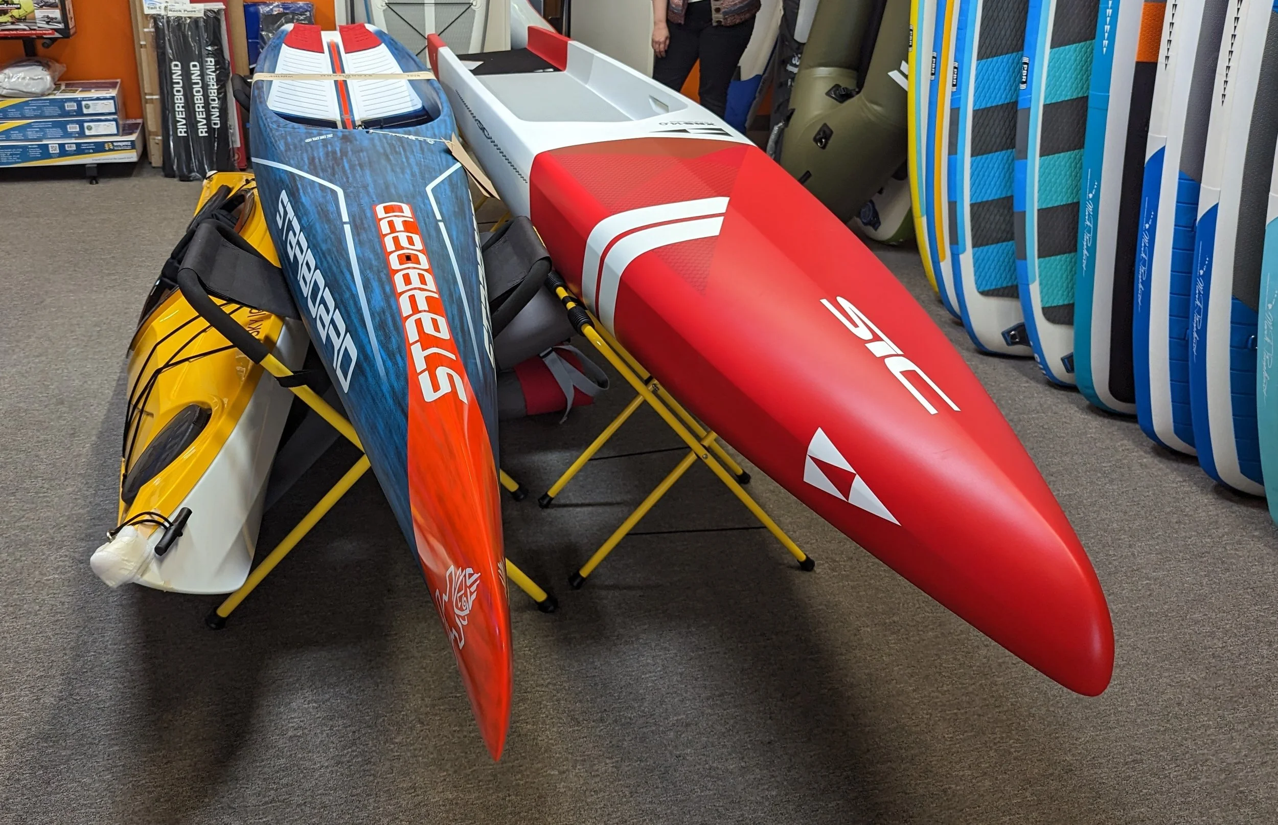 starboard sprint and SIC XRS side by side