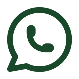 Ícono de WhatsApp mostrando un globo de diálogo con un teléfono móvil en su interior.