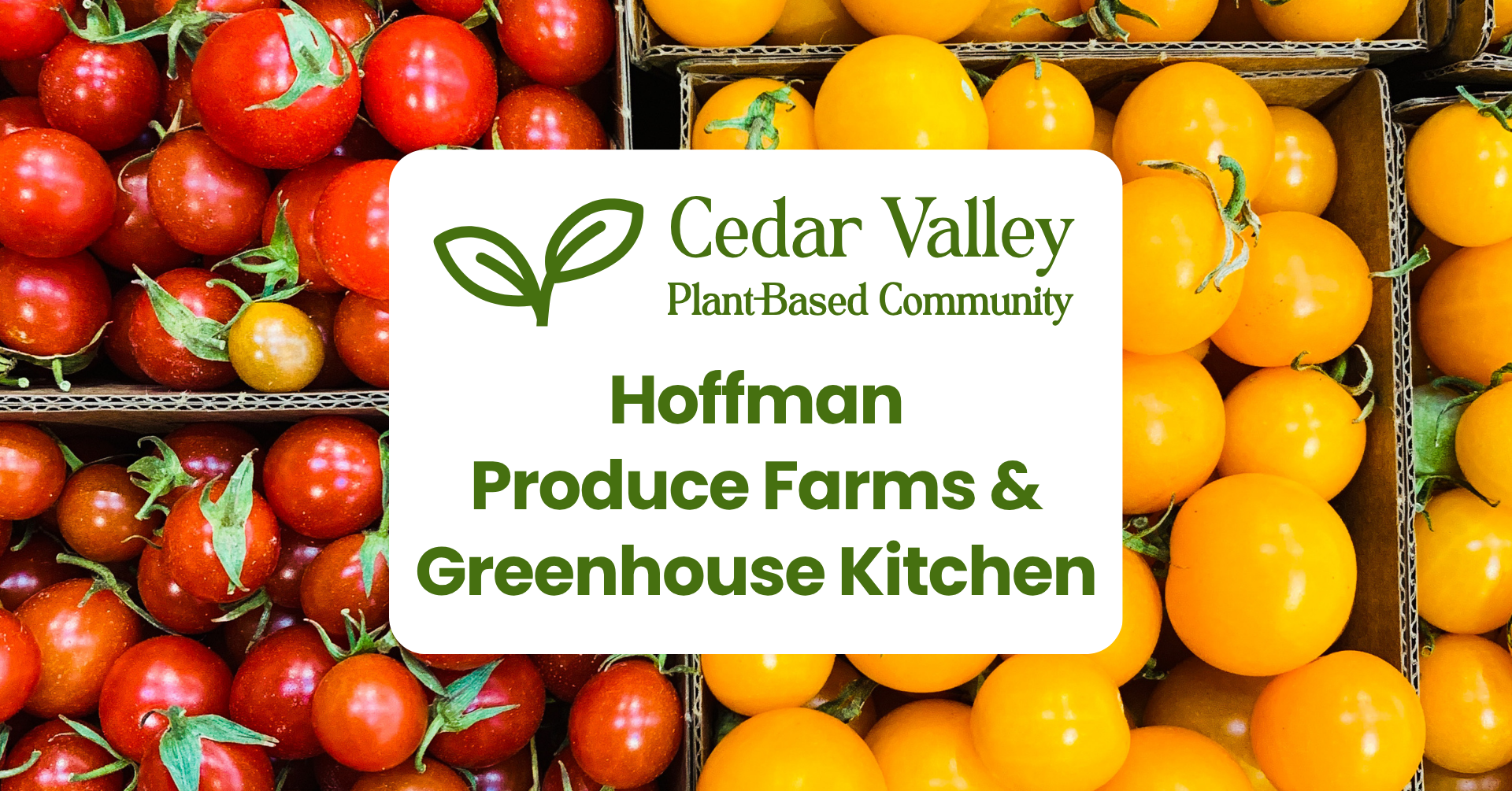 Local Produce & Plant-Based Social