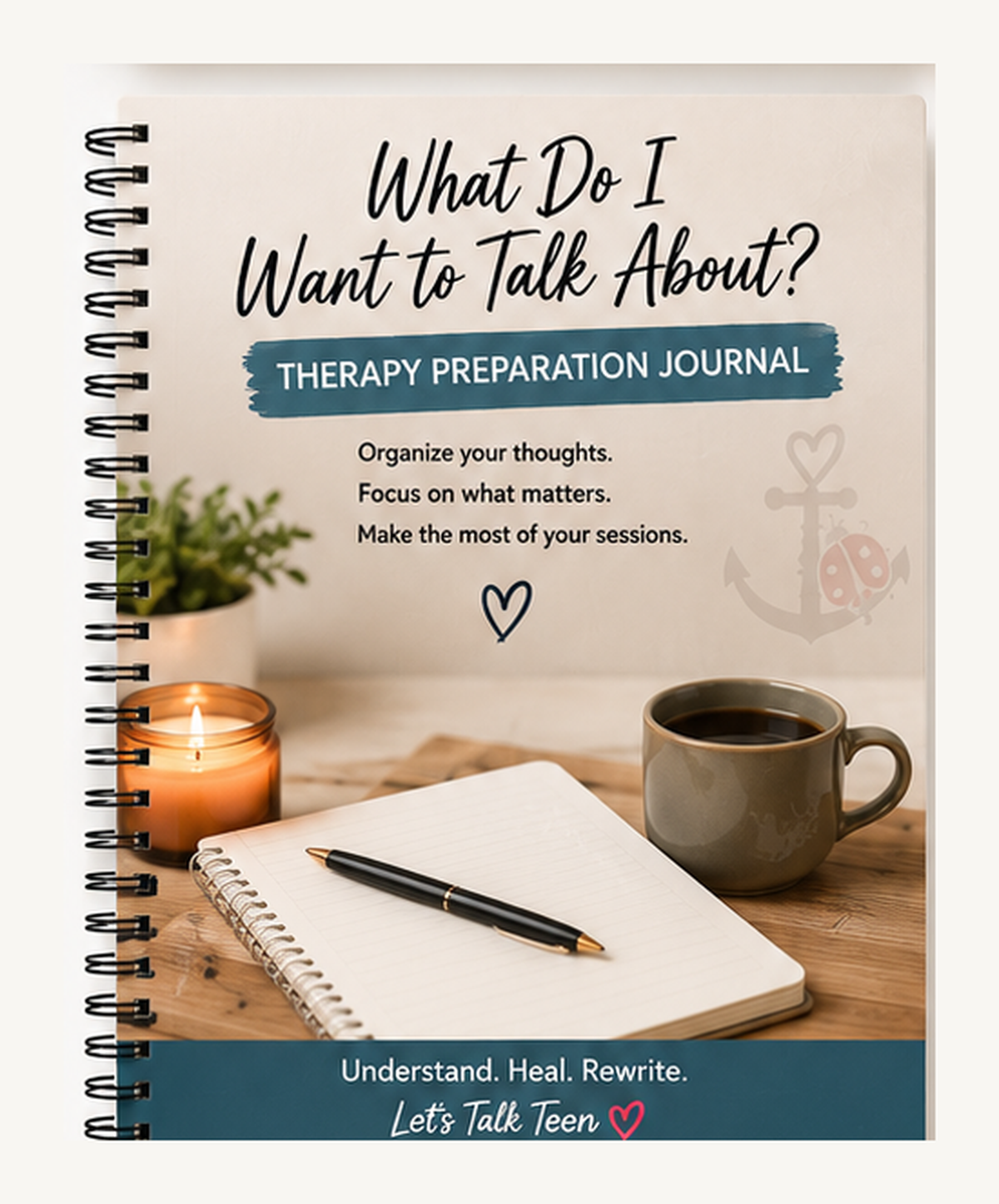 What Do I Want to Talk About? — Therapy Preparation Journal