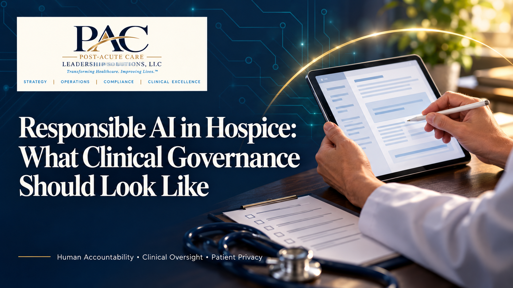 Responsible AI in Hospice: What Clinical Governance Should Look Like