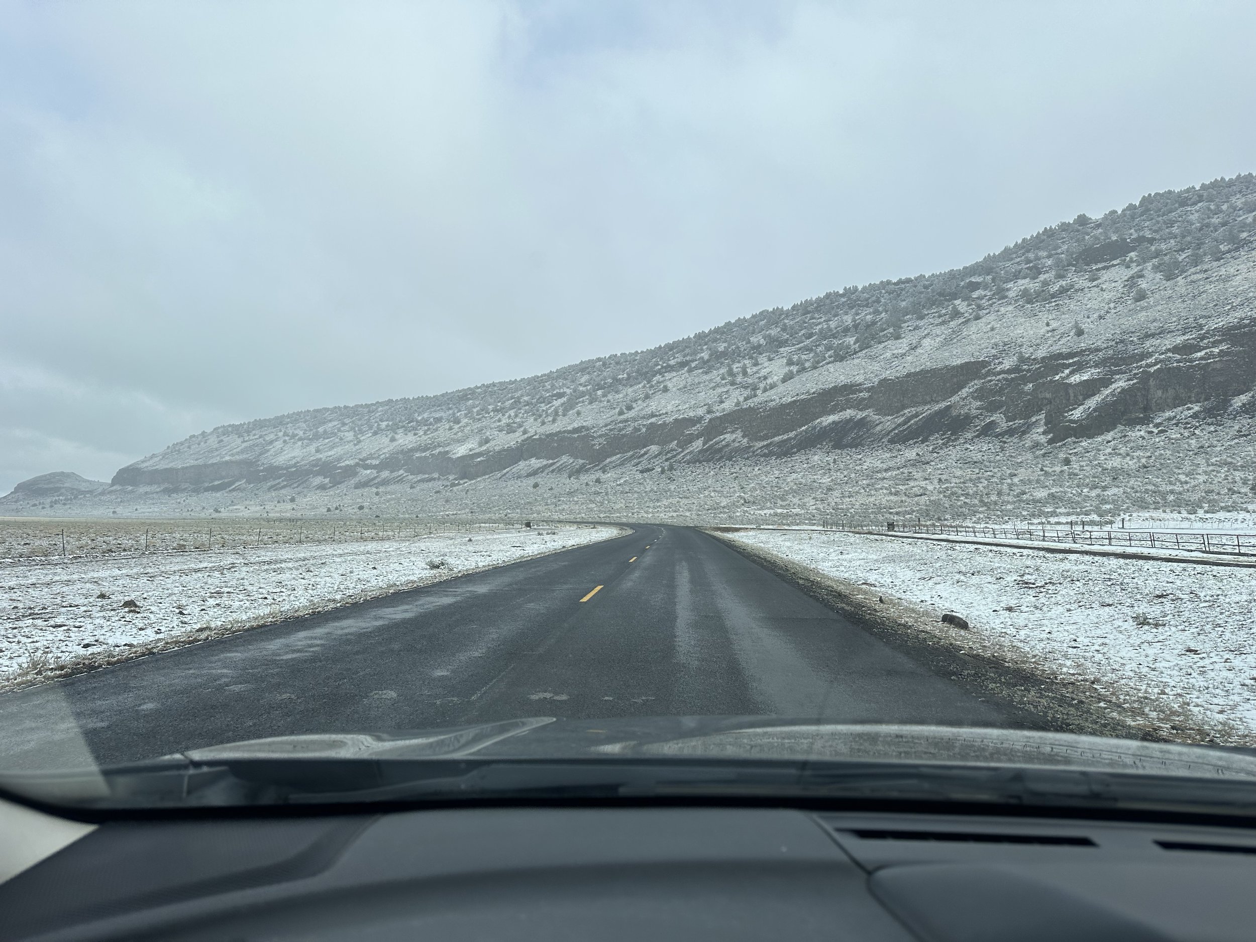 Catlow valley road heading north