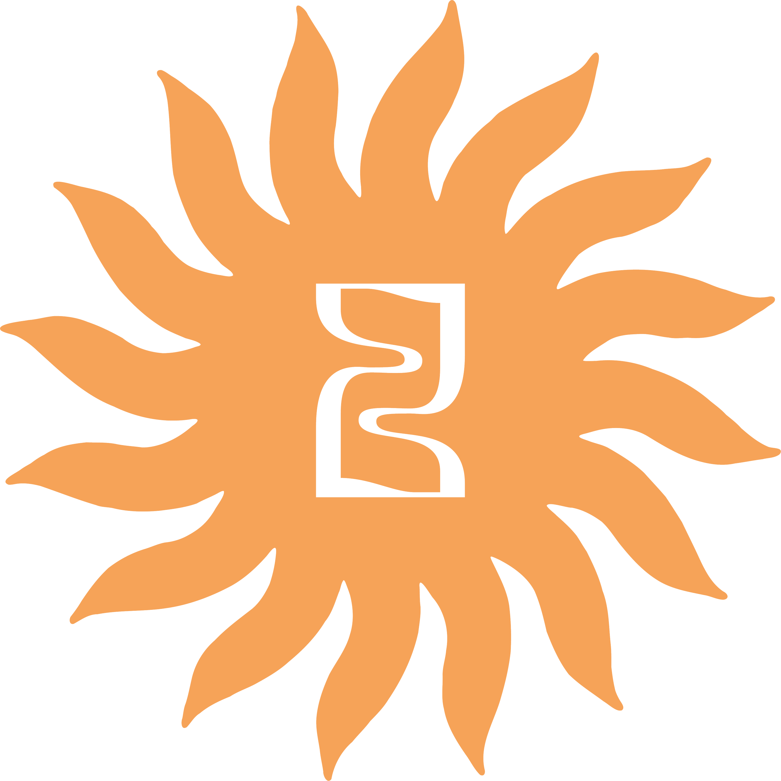 Fearless Movement Orange Sun Logo