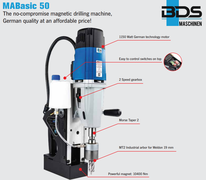 BDS MABasic 50 Magnetic Base Drill-5.png