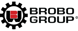 Brobo Group logo with red B and black text