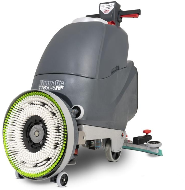 Numatic TTB3045NX 450mm Battery Floor Scrubber Dryer – Batteries Included