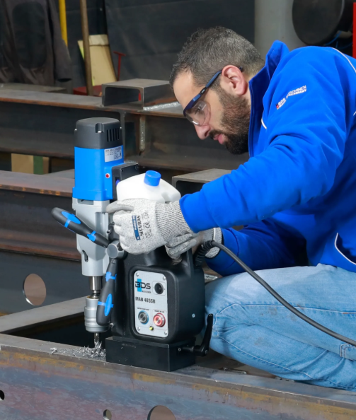 BDS MAB485 Magnetic Base Drill With Swivel Base - 1.png
