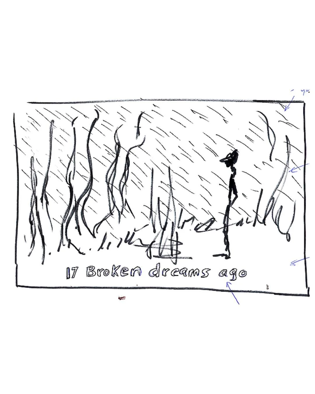 Some things are easier to create than they are to explain.

Today&rsquo;s piece comes from @stevesavitz

A note from the artist: &ldquo;This abstract doodle is a person standing in the grass, staring into the abyss and reflecting on the grand aspirat