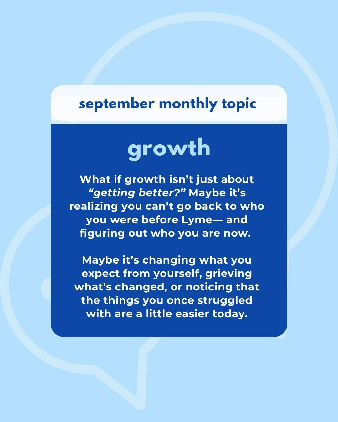 Chronic illness has a way of changing the timeline you thought your life would follow. There may be things you&rsquo;ve had to grieve, expectations you&rsquo;ve had to rewrite, and versions of yourself you&rsquo;ve had to let go of.

But maybe growth