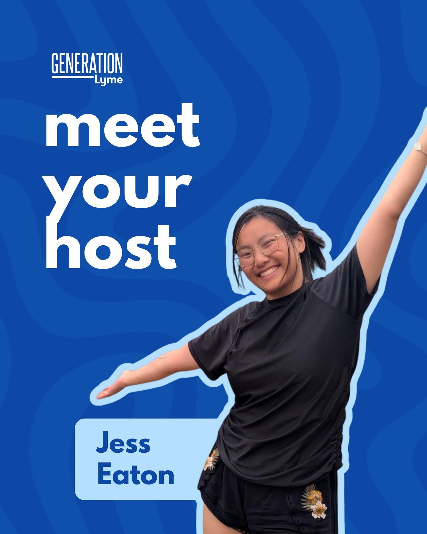 Meet another one of our amazing hosts, Jess Eaton! 

Jess was a regular at our Meet-Ups for years, looking for a space where she could connect with people who truly understood what living with Lyme can feel like.

After experiencing firsthand how mea
