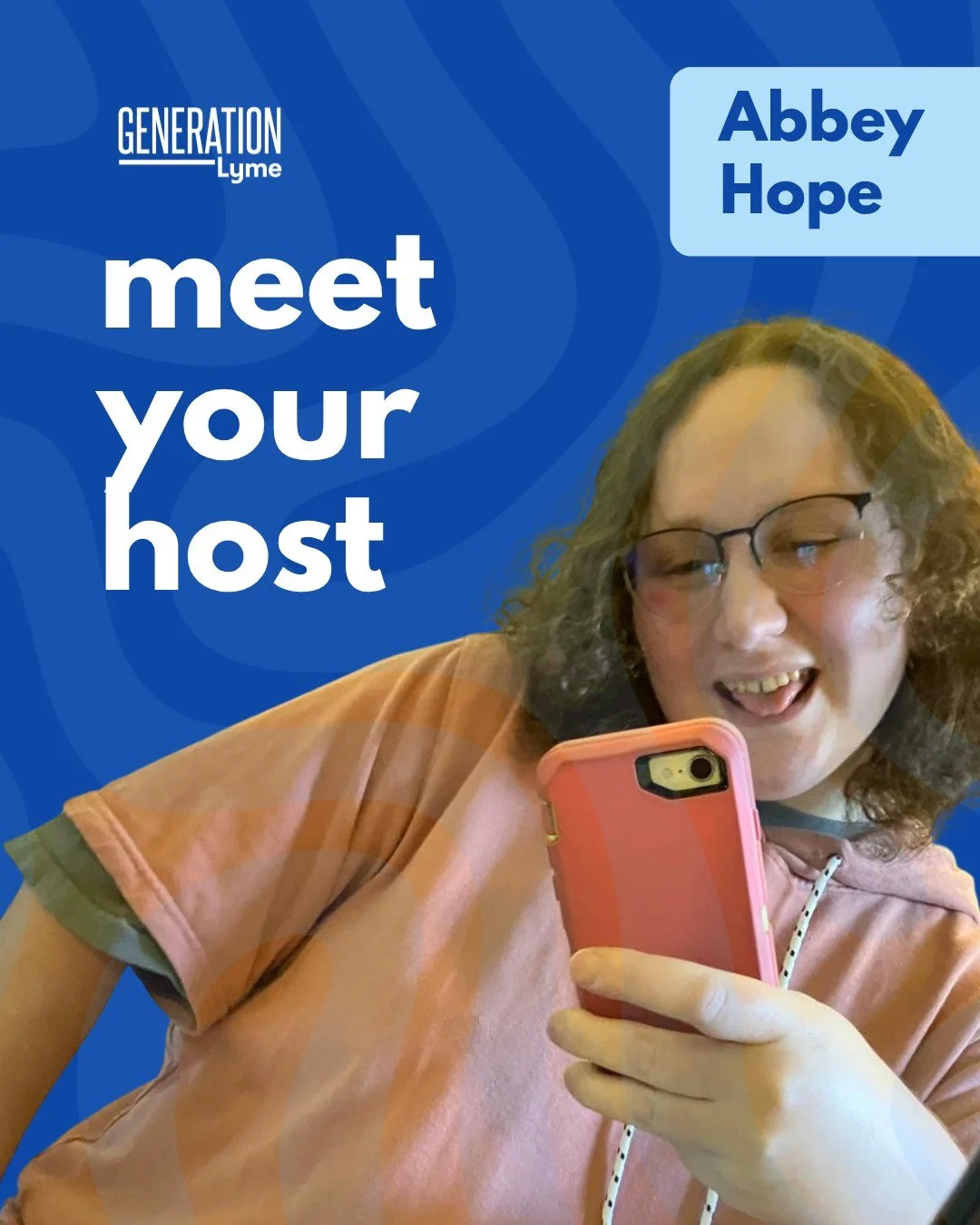 Meet one of our newer hosts, Abbey Hope! 

A friendly note from Abbey: "I wanted to become a host for Gen Lyme because of the difference all the hosts have made in my life over my time as a participant. There have been days at Meet-Ups when I wa