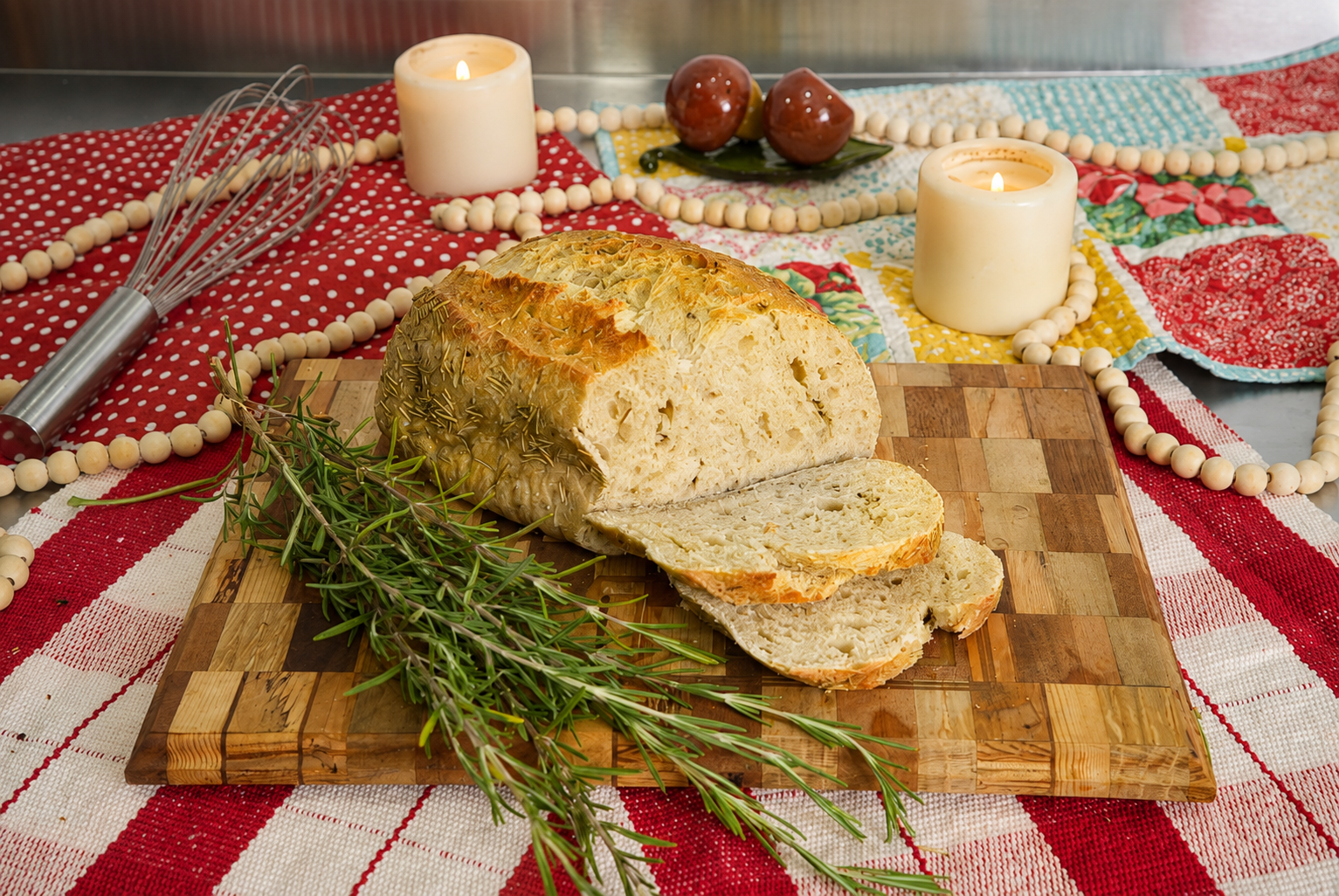 Rosemary Sourdough Loaf