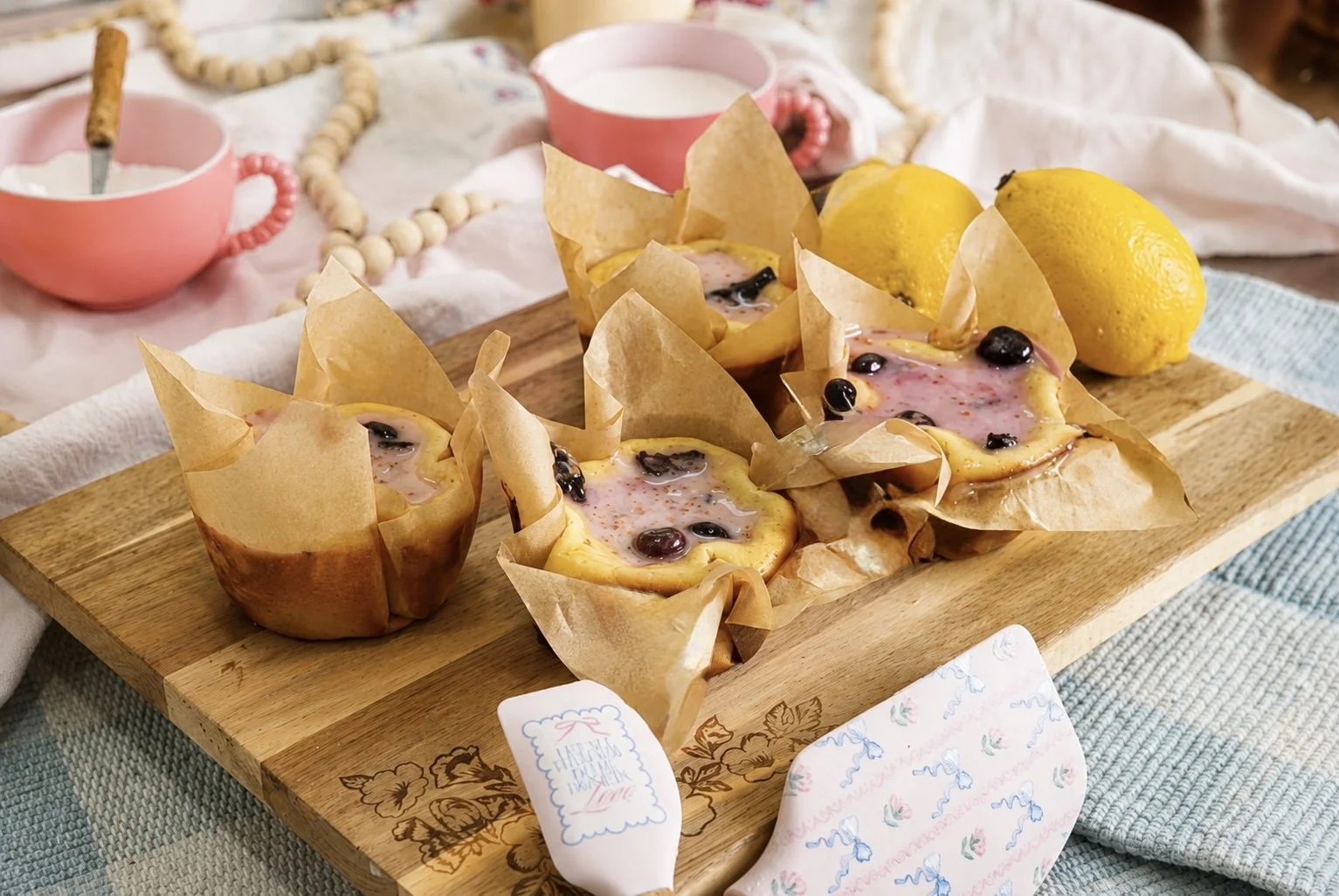 Lemon Blueberry Muffins