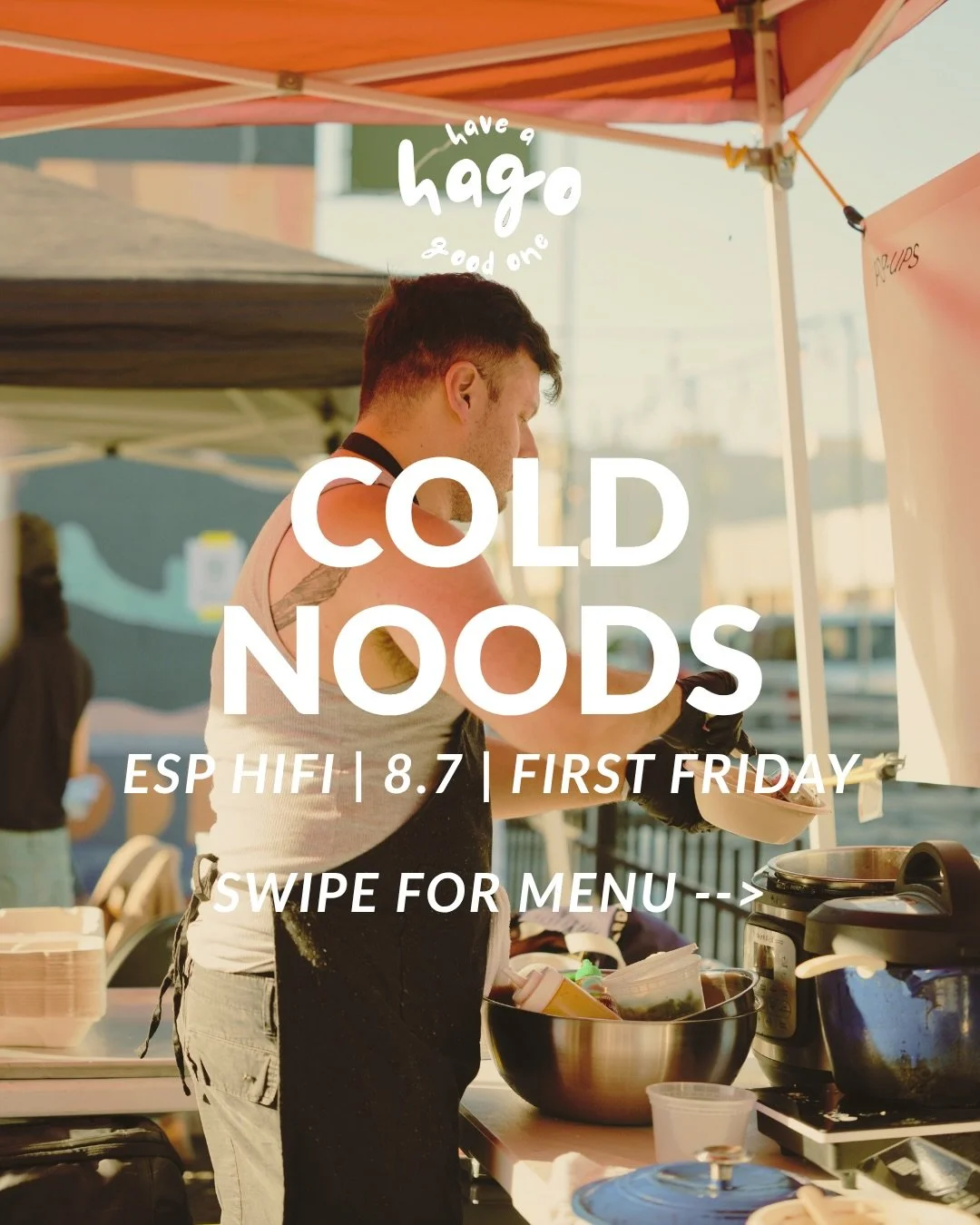 Suffering from the Denver heat aka Bluecifer&rsquo;s wrath? No worries - Come to our pop-up! 🥶❄️🥶🍜🥶

We got tired of using &ldquo;pop-up&rdquo; in big and bold so decided to switch it up. Also &mdash; here&rsquo;s a great action shot of Nate wow 