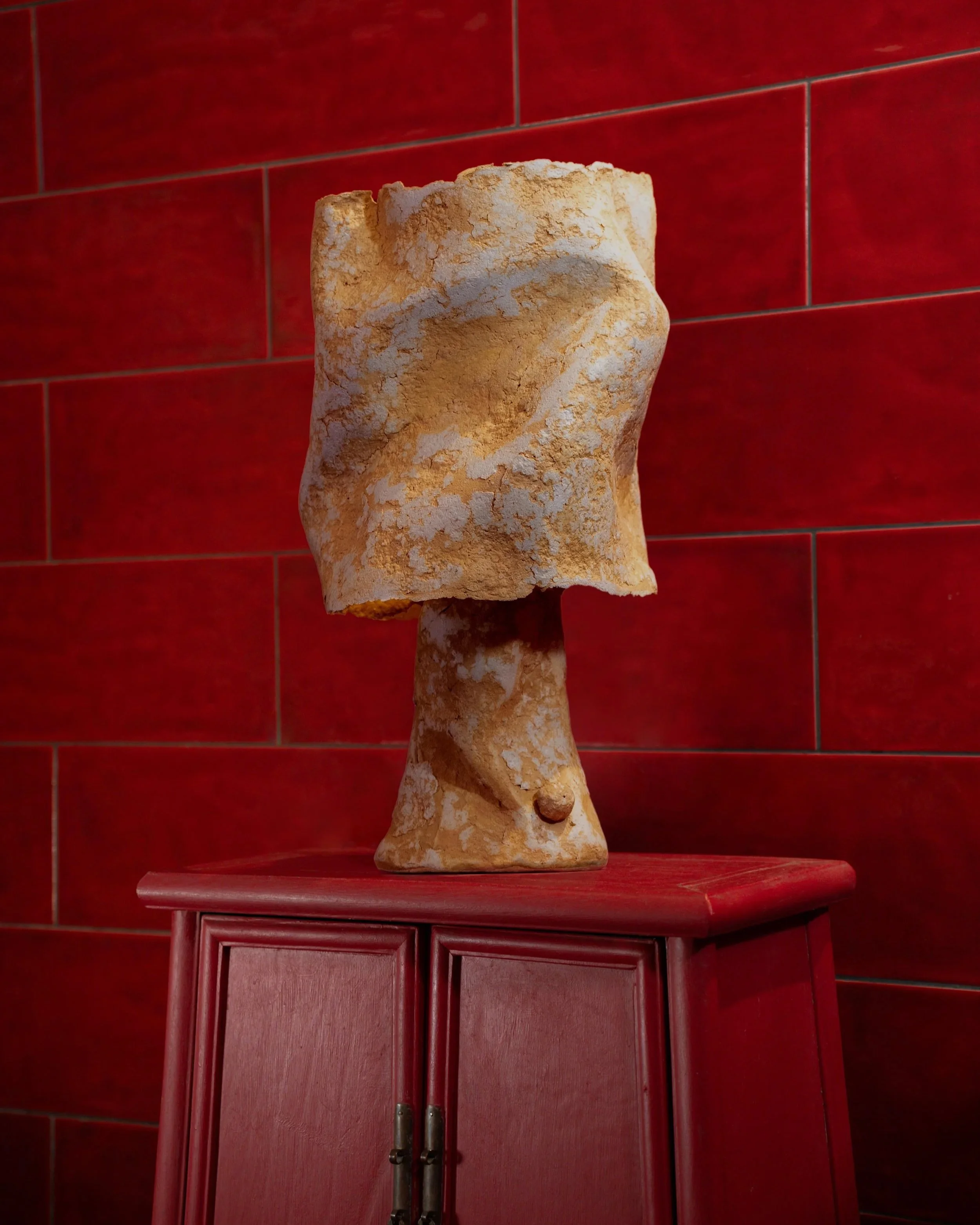 Samuel+Aguirre_Fiber+Table+Lamp+Yellow+Rose+on+red_Photo+Cred+Travis+Lemire.jpg