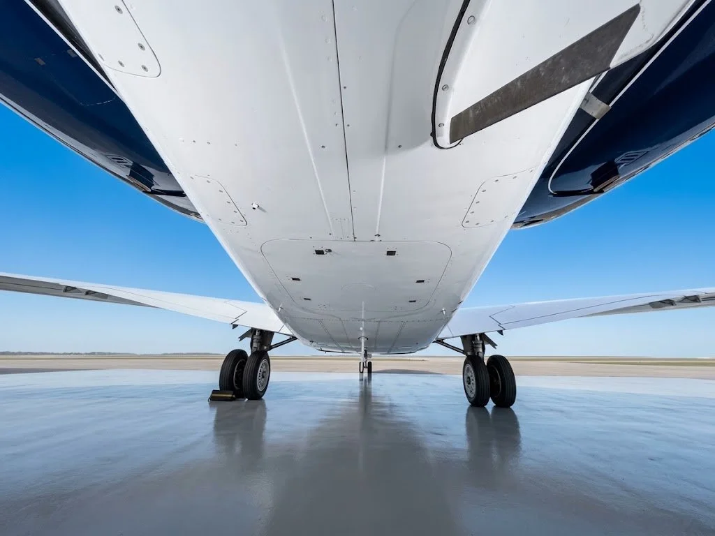 Private Jet Exterior Detailing Orange County