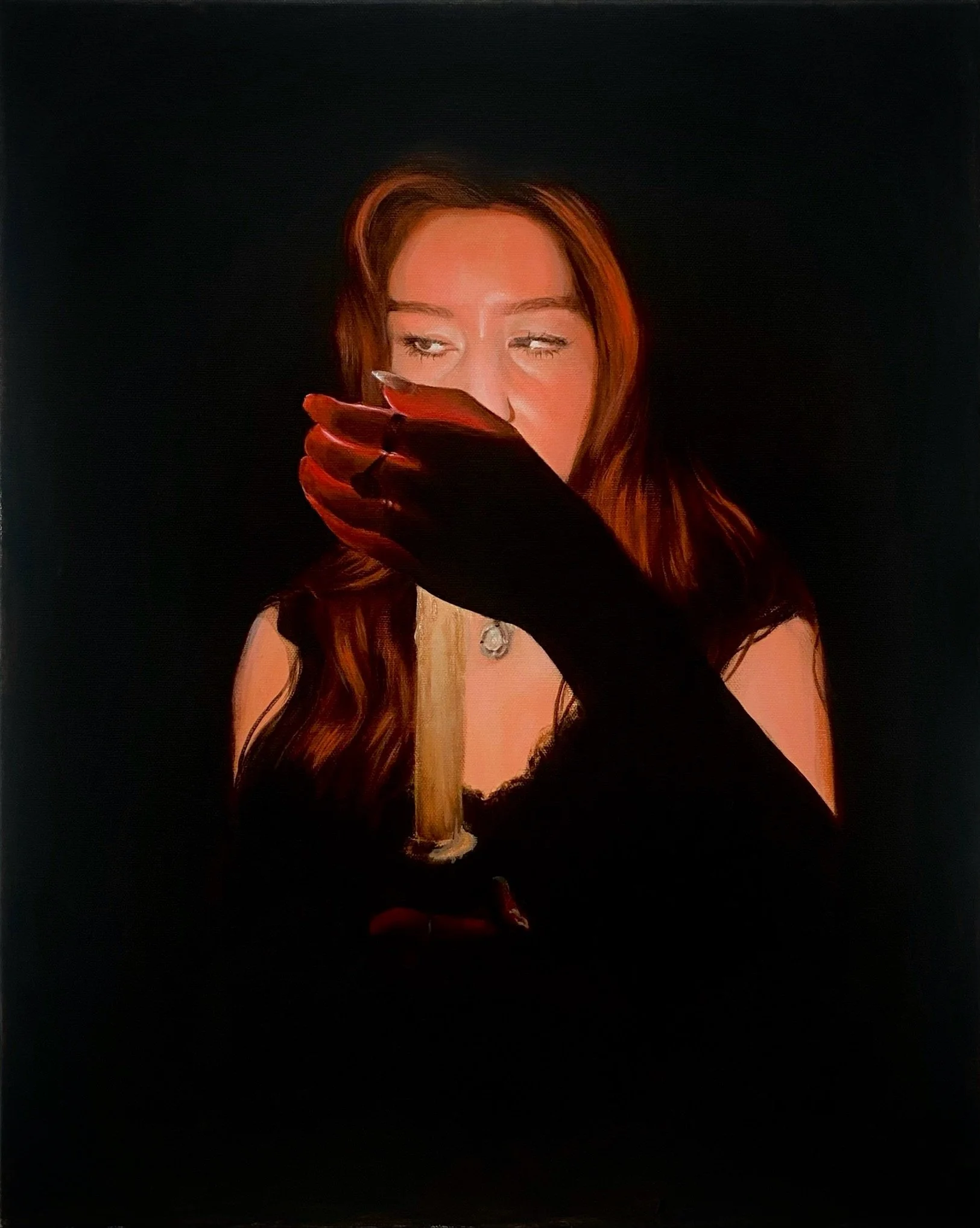 Ava, Acrylic on Canvas, 20 x 16 in, 2024