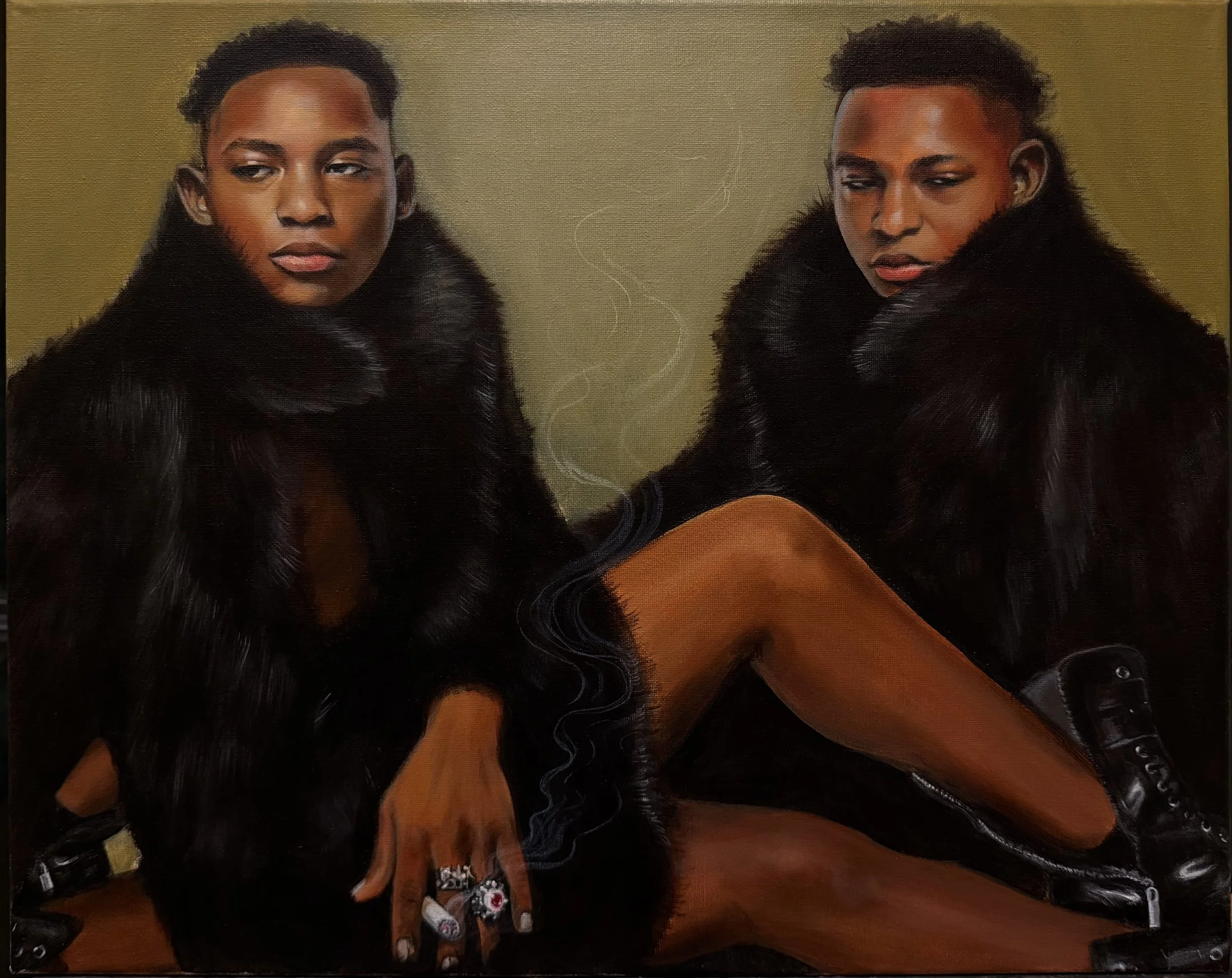 Nick Motley, Acrylic on Canvas, 16 x 20 in, 2026