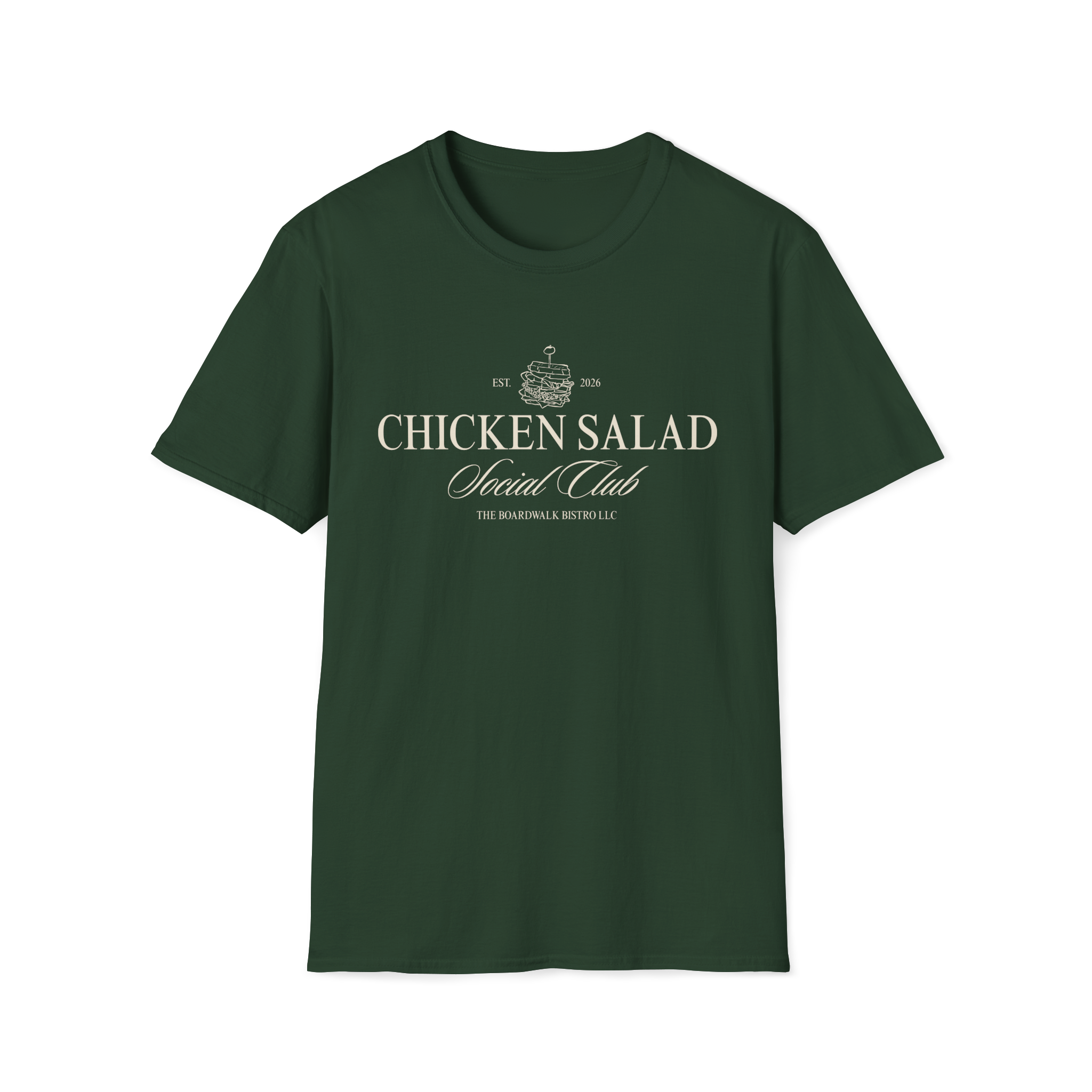Pre-Order Chicken Salad Social Club TShirt (Green)