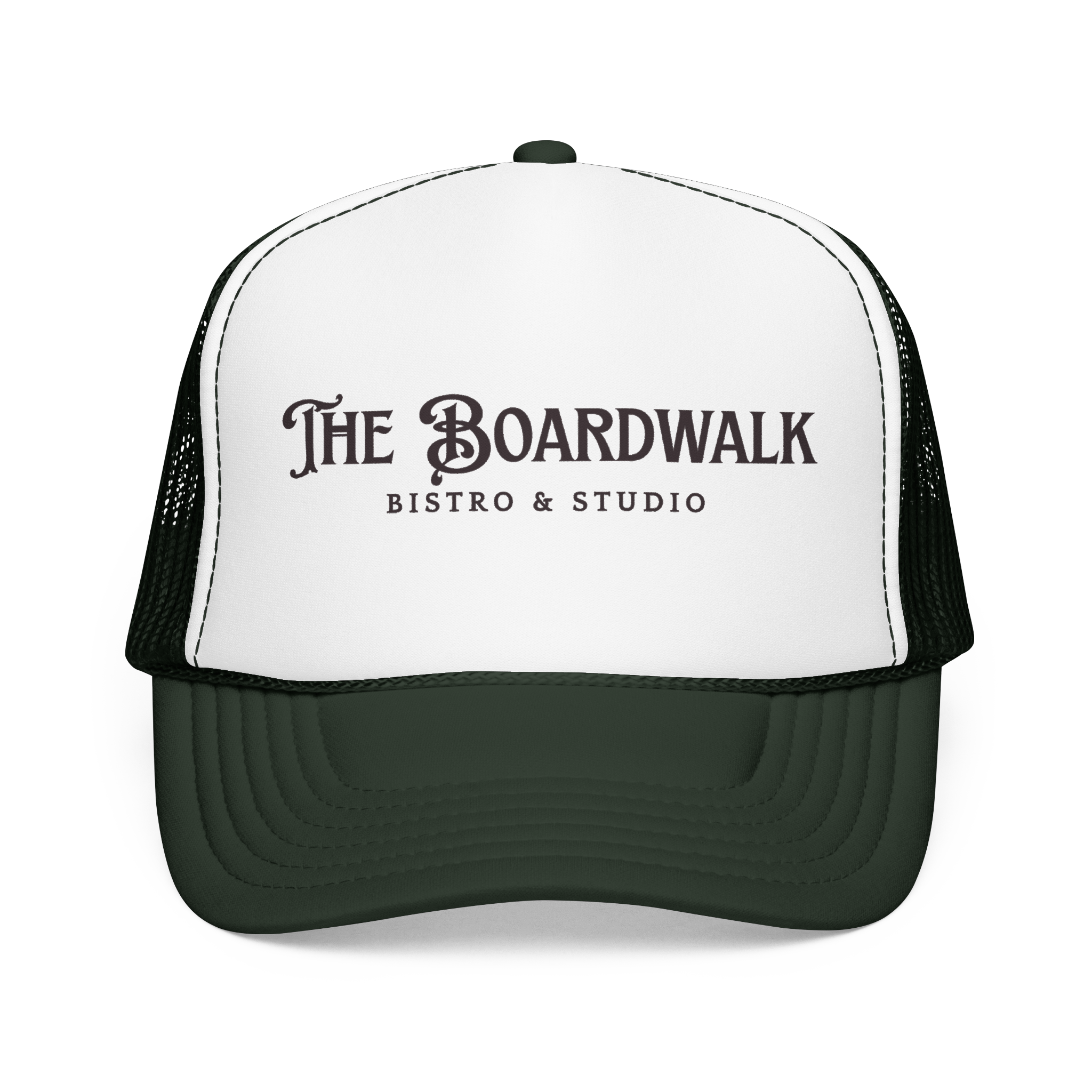 Boardwalk Logo Trucker Hat (Green)
