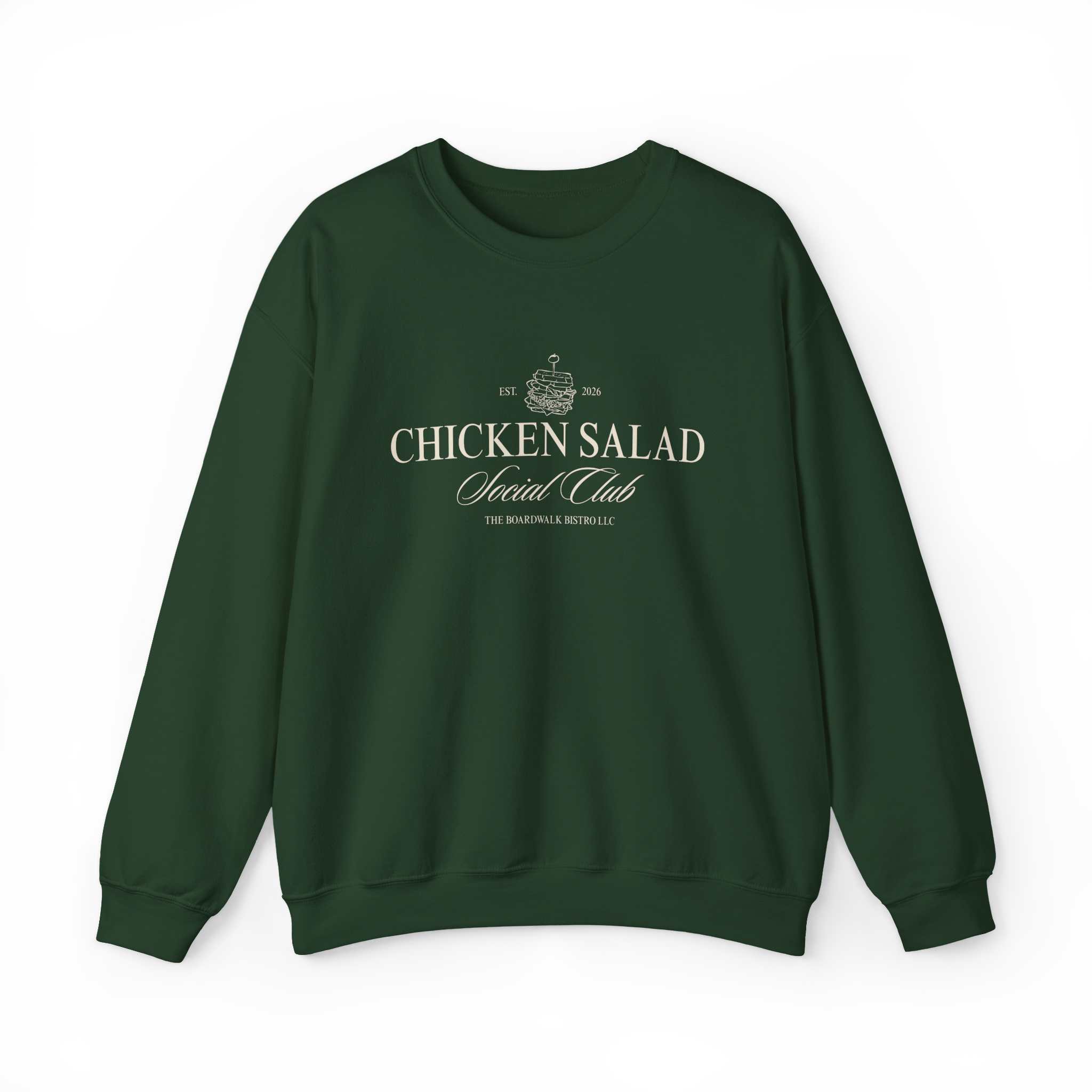 PRE-ORDER Chicken Salad Social Club Sweatshirt (Green)