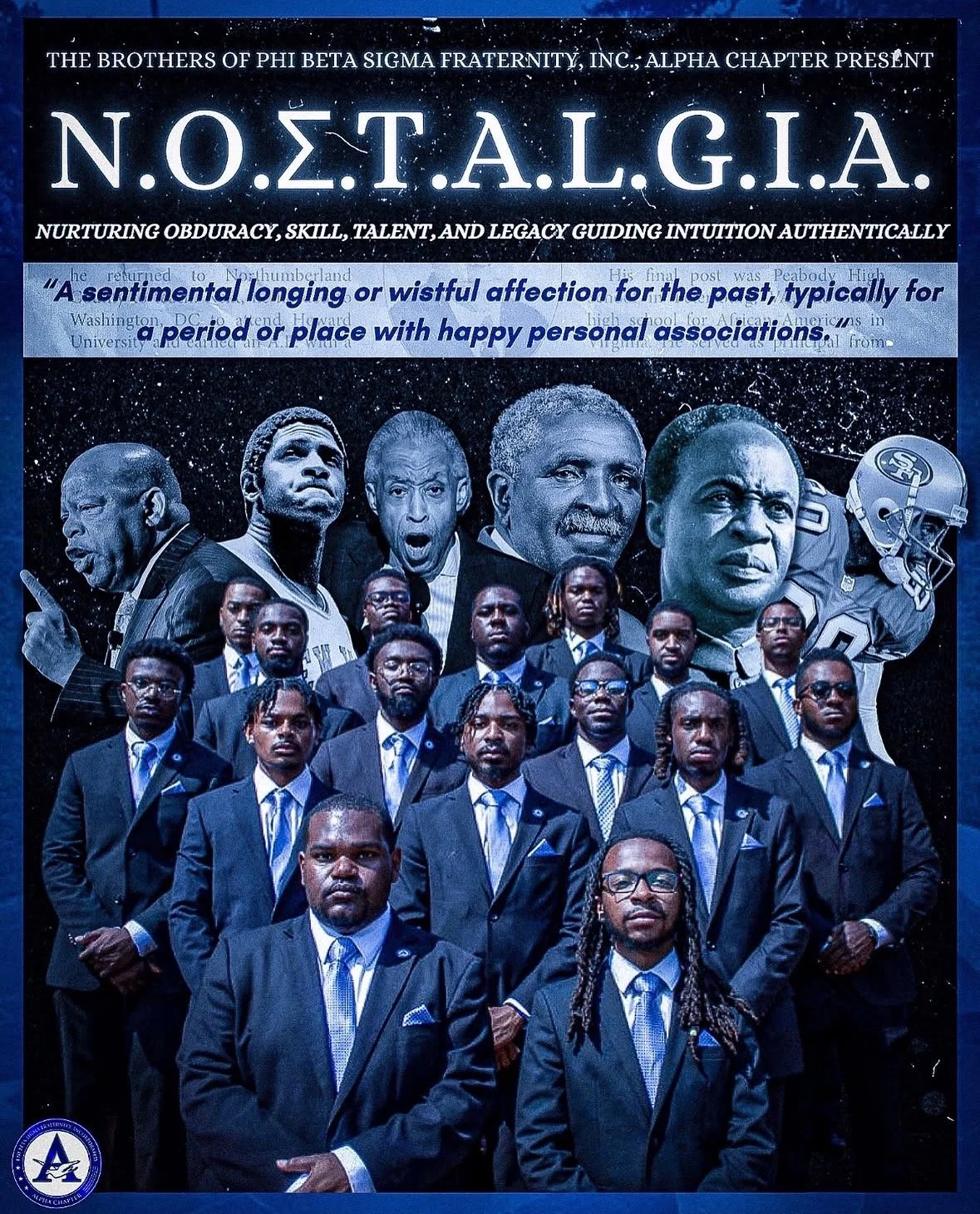 Phi Beta Sigma Fraternity, Inc., Alpha Chapter Sigma Week Events - Digital Designer