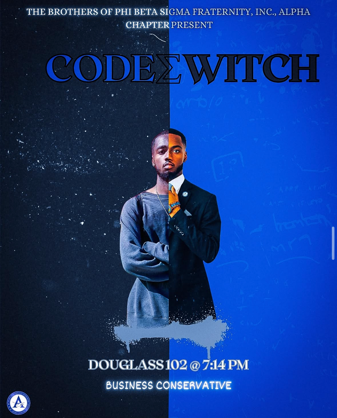Phi Beta Sigma Fraternity, Inc., Alpha Chapter CodeSwitch Event - Digital Designer