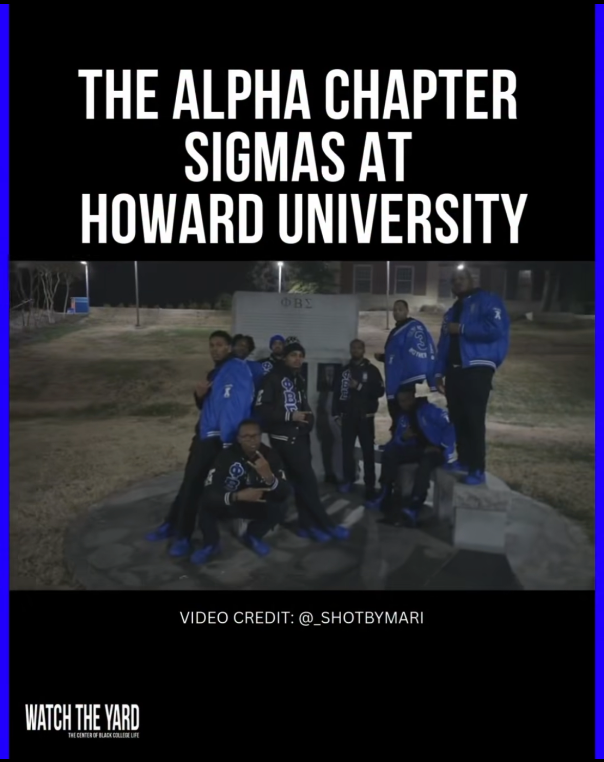 Founders Day Celebration Stroll Video (WatchTheYard) - Participant/Coordinator