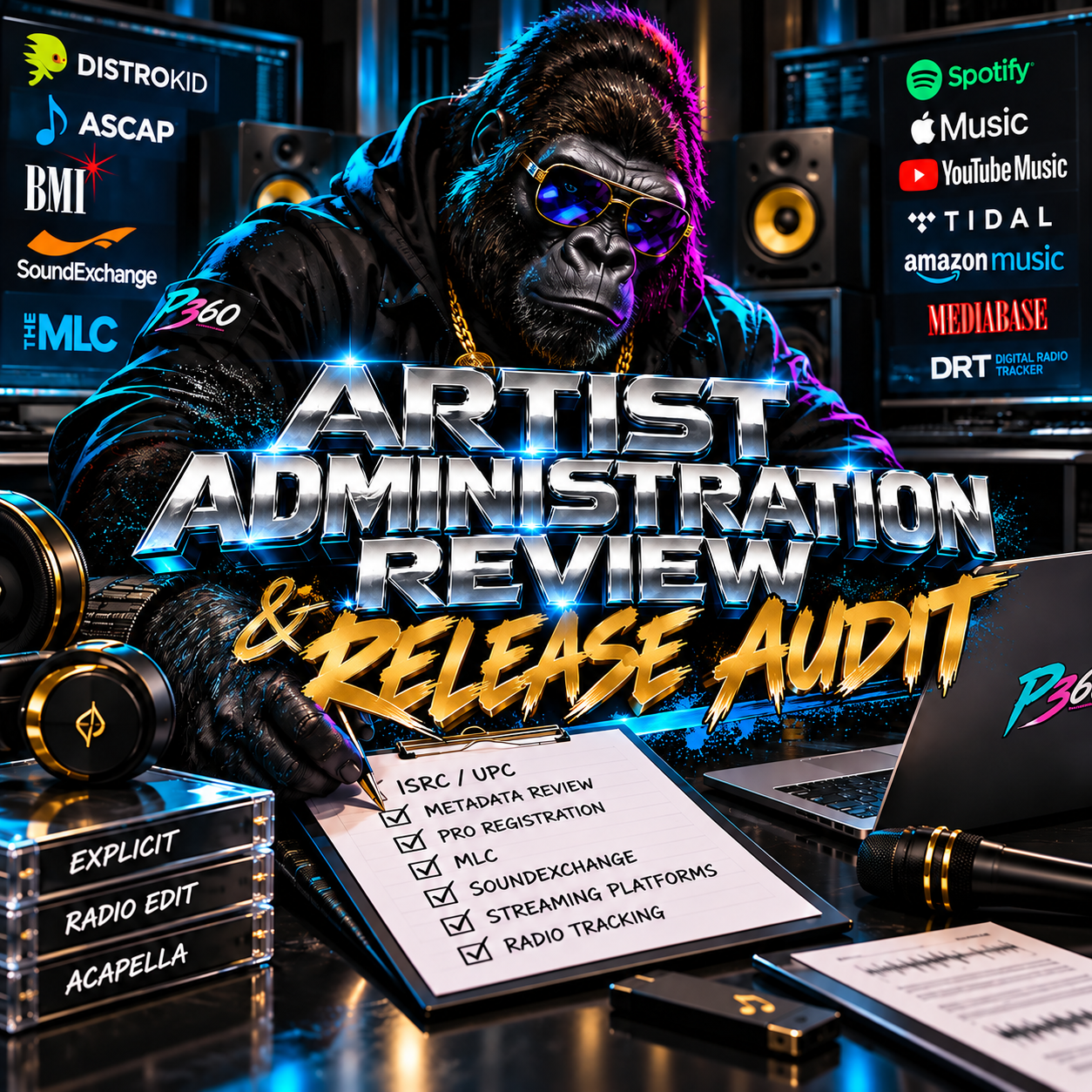 Artist Administration Review & Release Audit