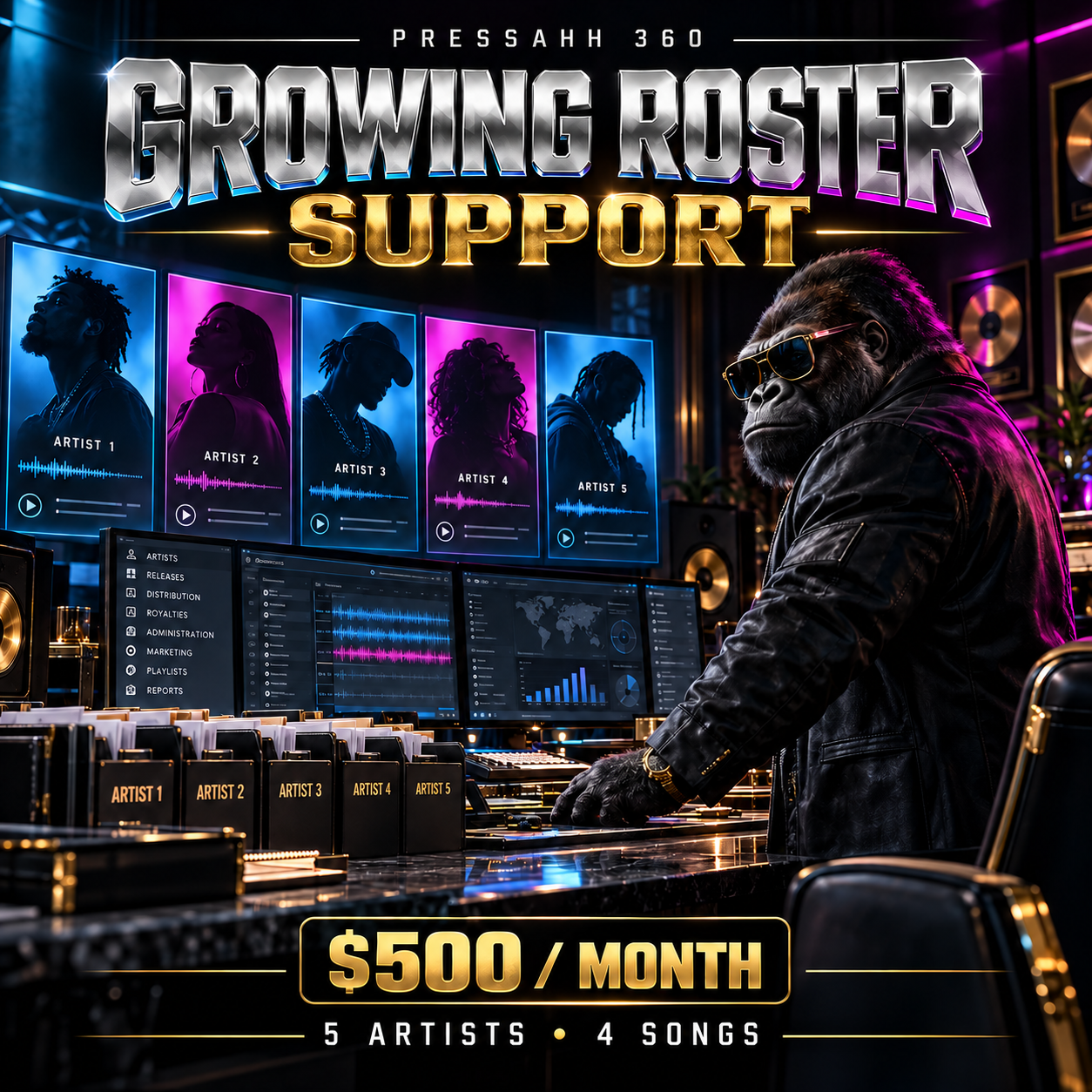 Growing Roster Support
