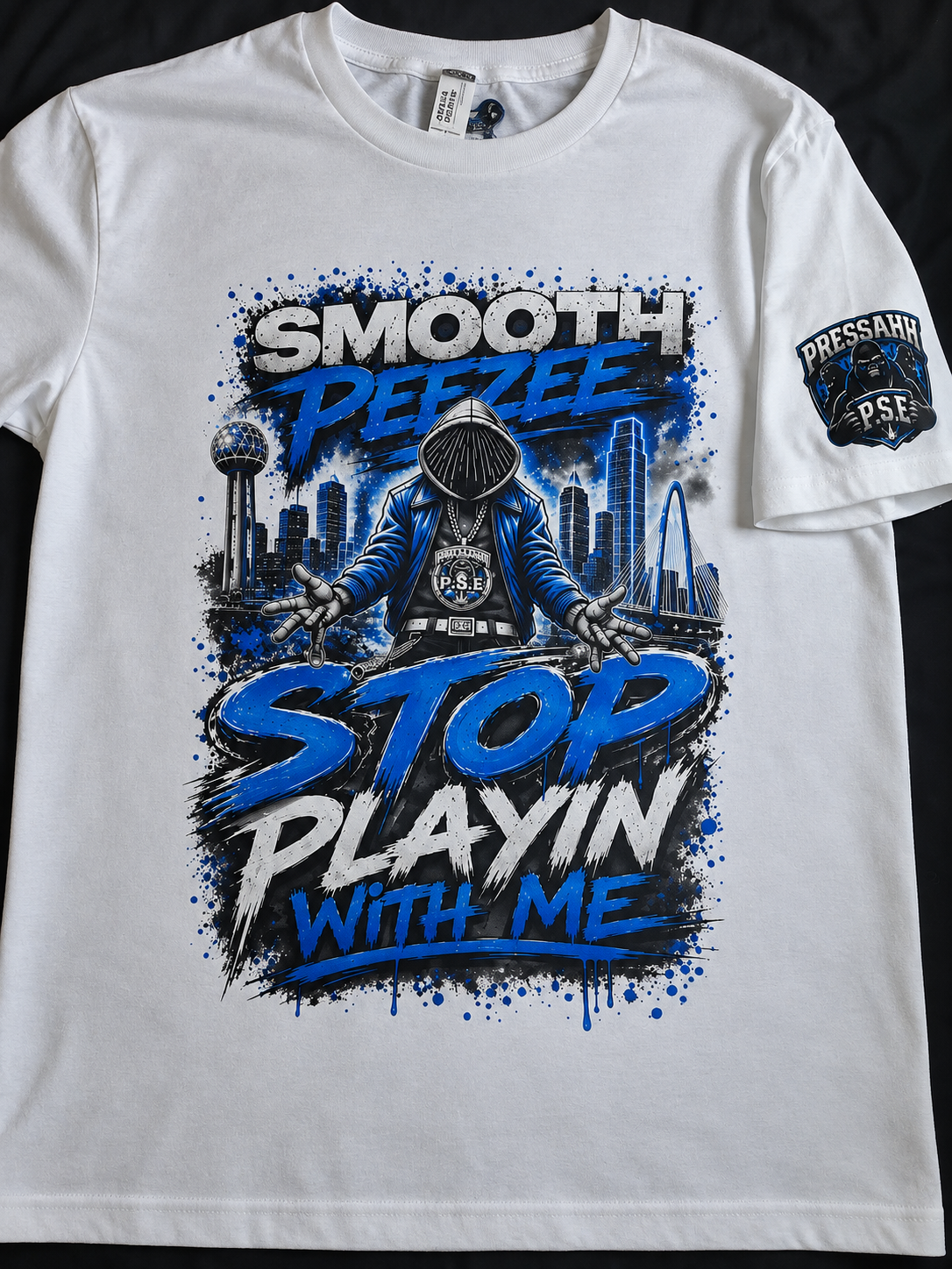 Smooth Peezee “Stop Playin With Me” T-Shirt