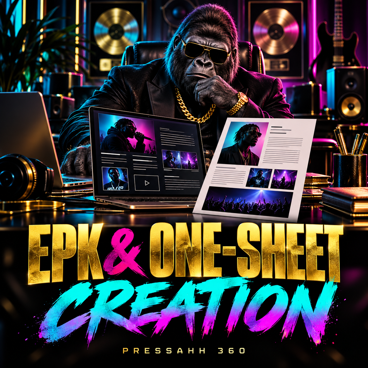 EPK & One-Sheet Creation
